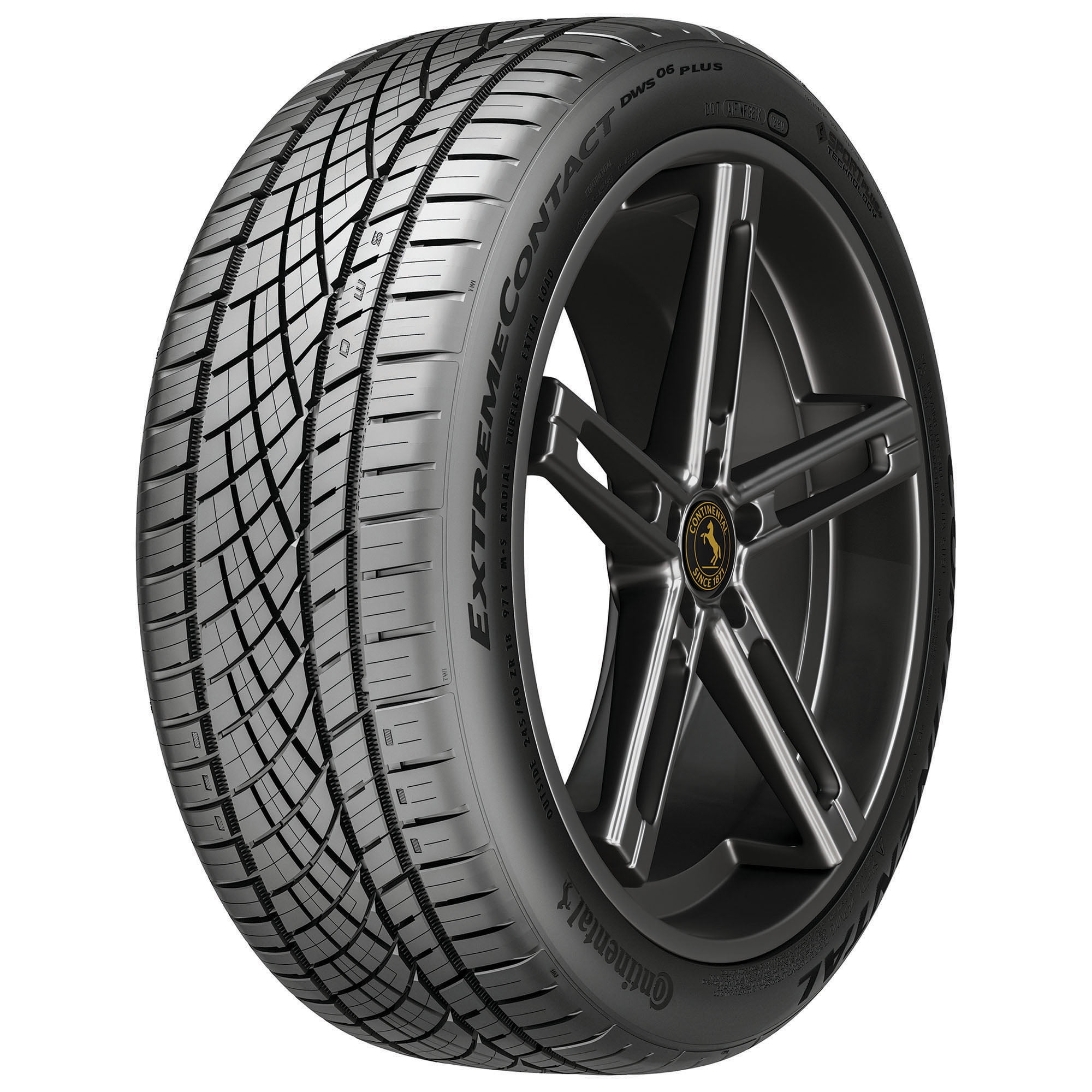 Continental ExtremeContact DWS06 PLUS UHP All Season Tire (275/40ZR22, XL) ectsj