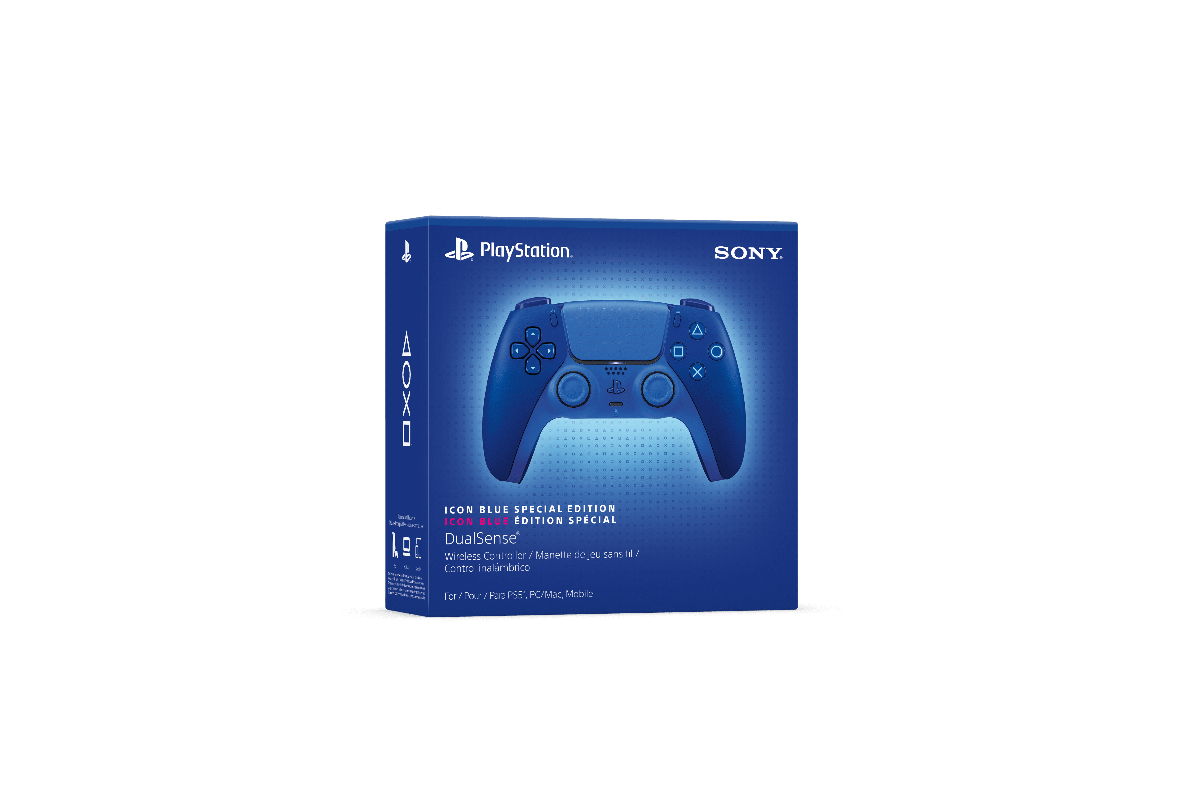 PlayStation PS5 DualSense Wireless Controller (Icon Blue, Standard) kpfdj