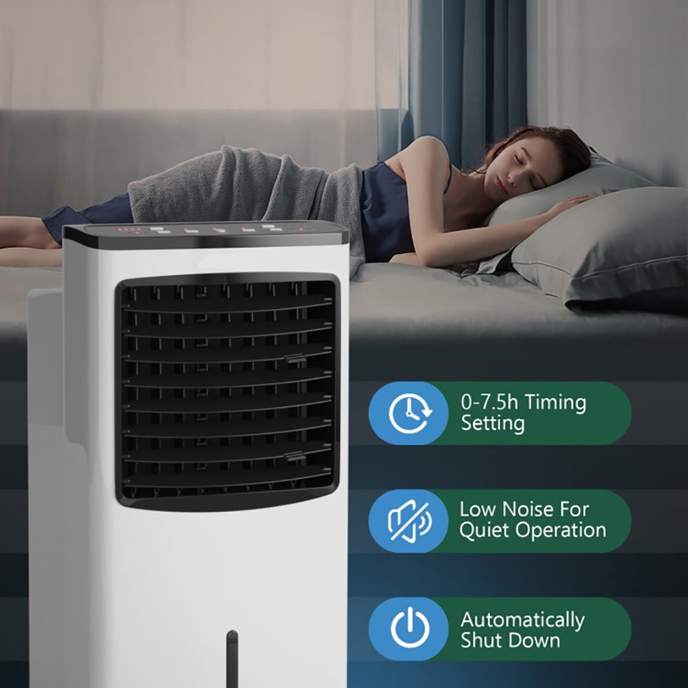 Topcobe 3-in-1 Portable Evaporative Air Cooler with Remote Control (White, 1 Unit) etvo4