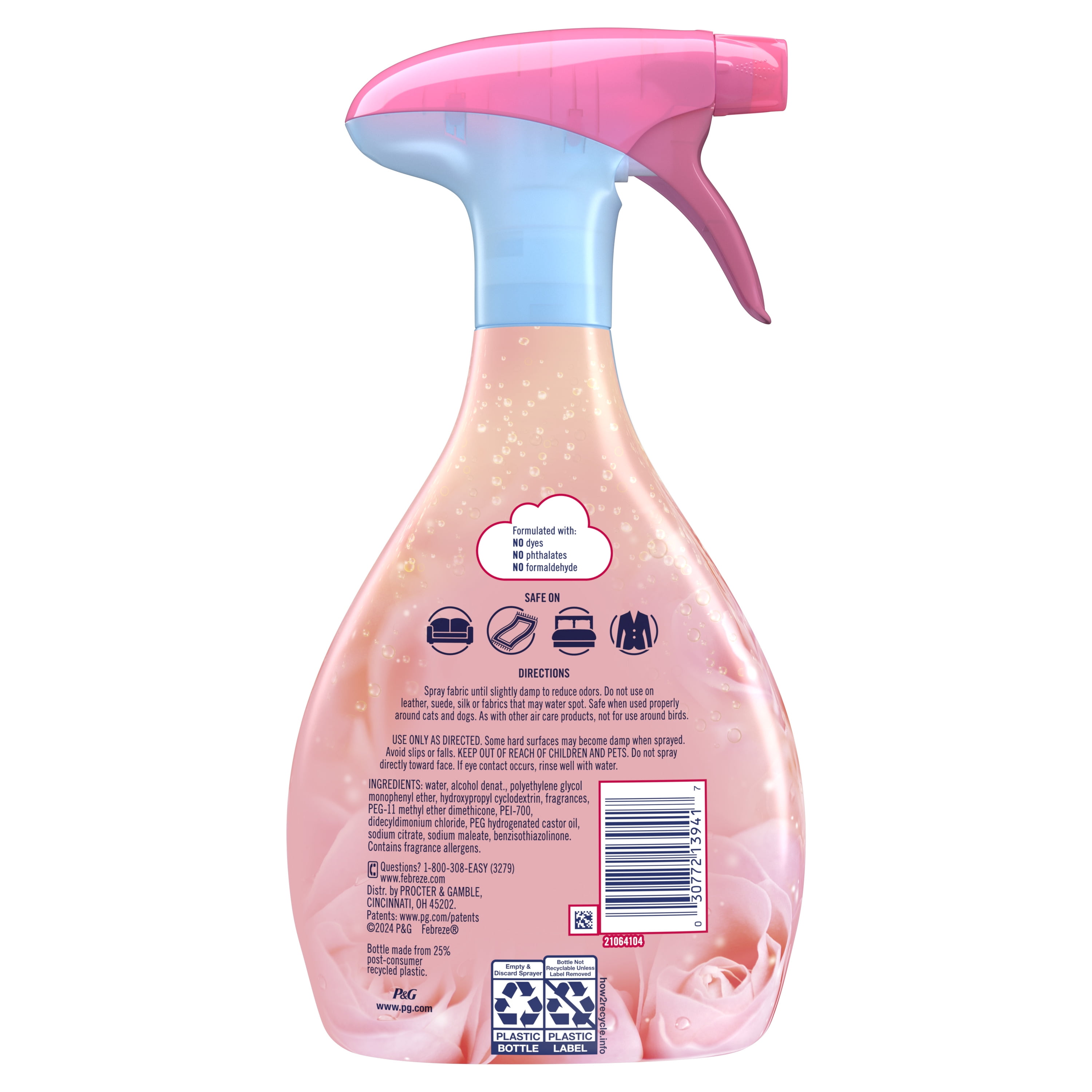 Febreze Odor-Fighting Fabric Refresher Spray, Romance & Desire Scent (23.6 fl oz) 4jvnt