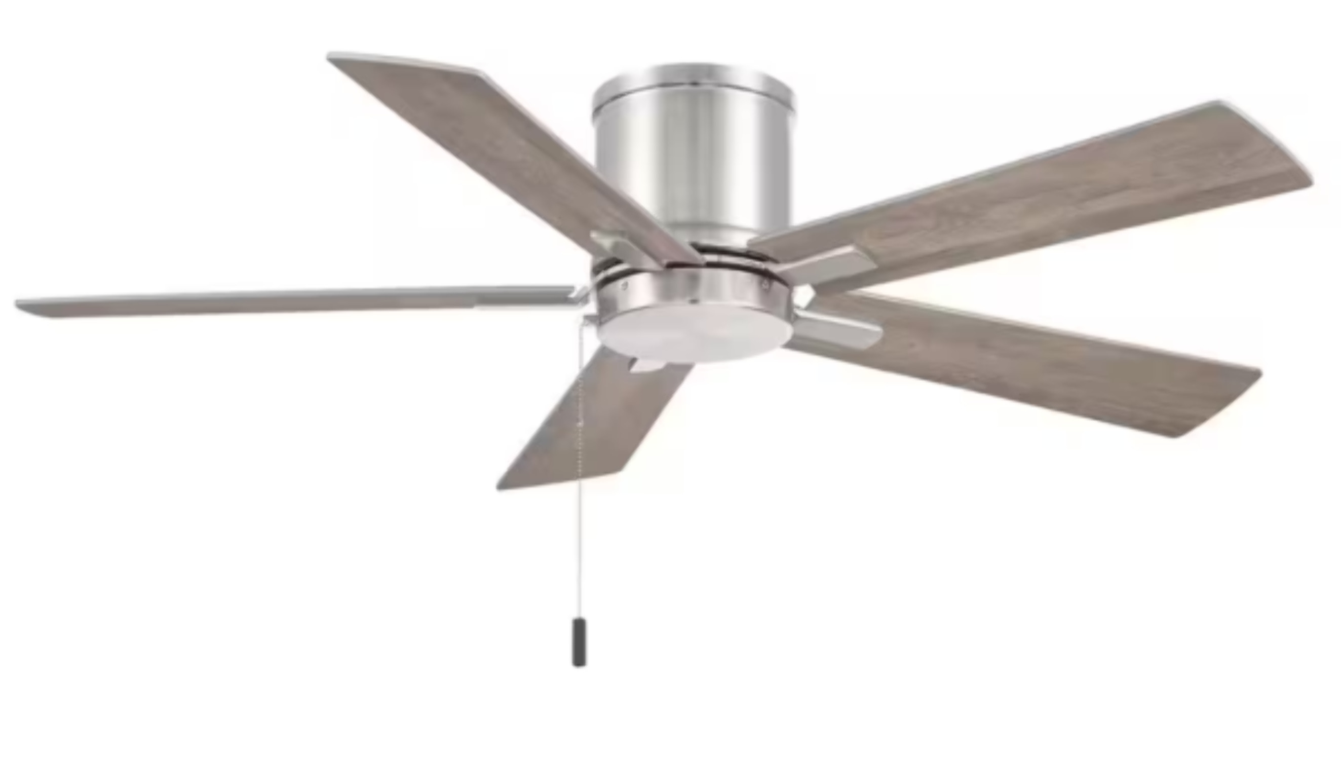 Grantway Ceiling Fan Indoor Covered Outdoor Brushed Nickel Finish (48 in) 9hshh