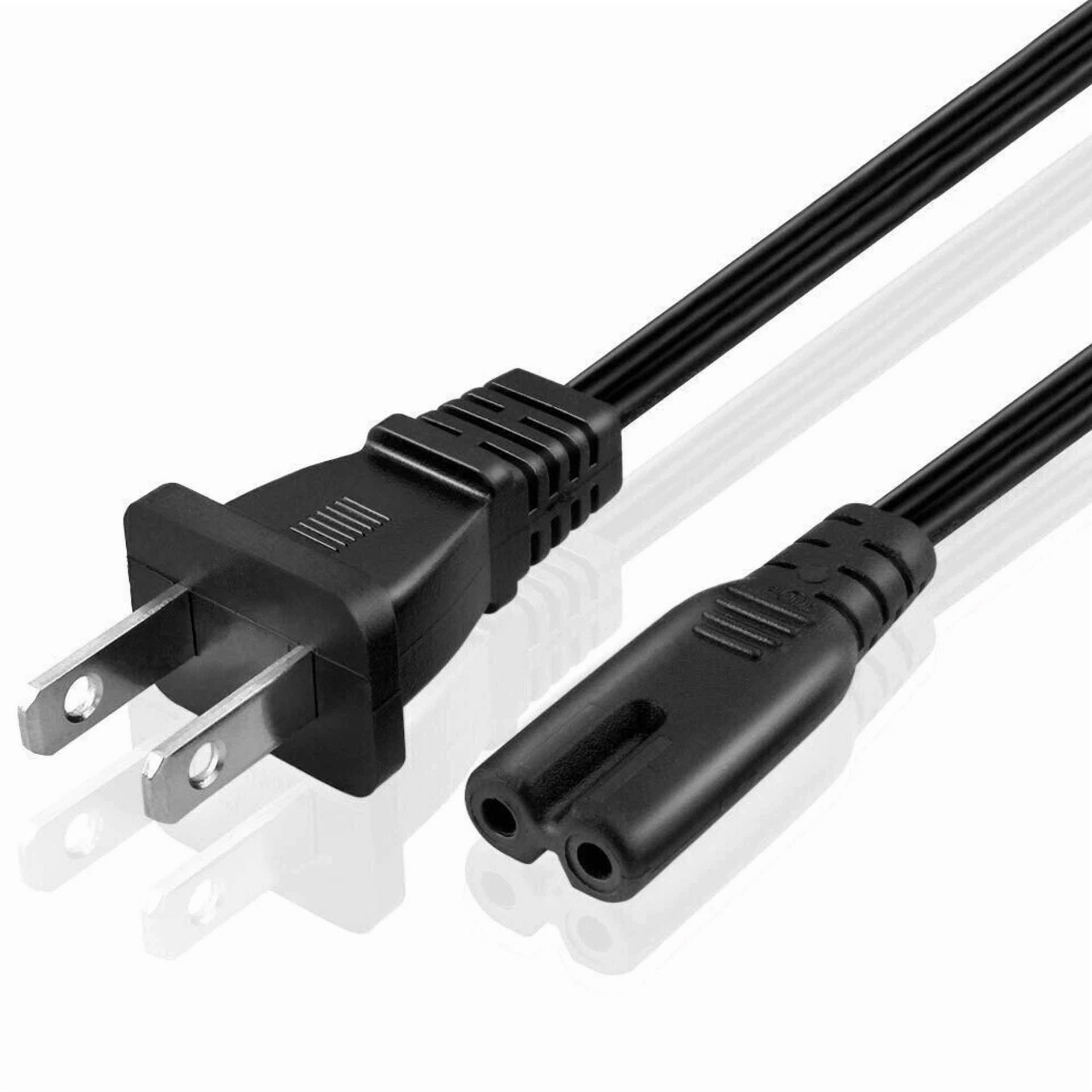Rhea 2-Prong AC Power Cord Cable for JBL Bar 5.1 Soundbar (6 ft) 2mqcr