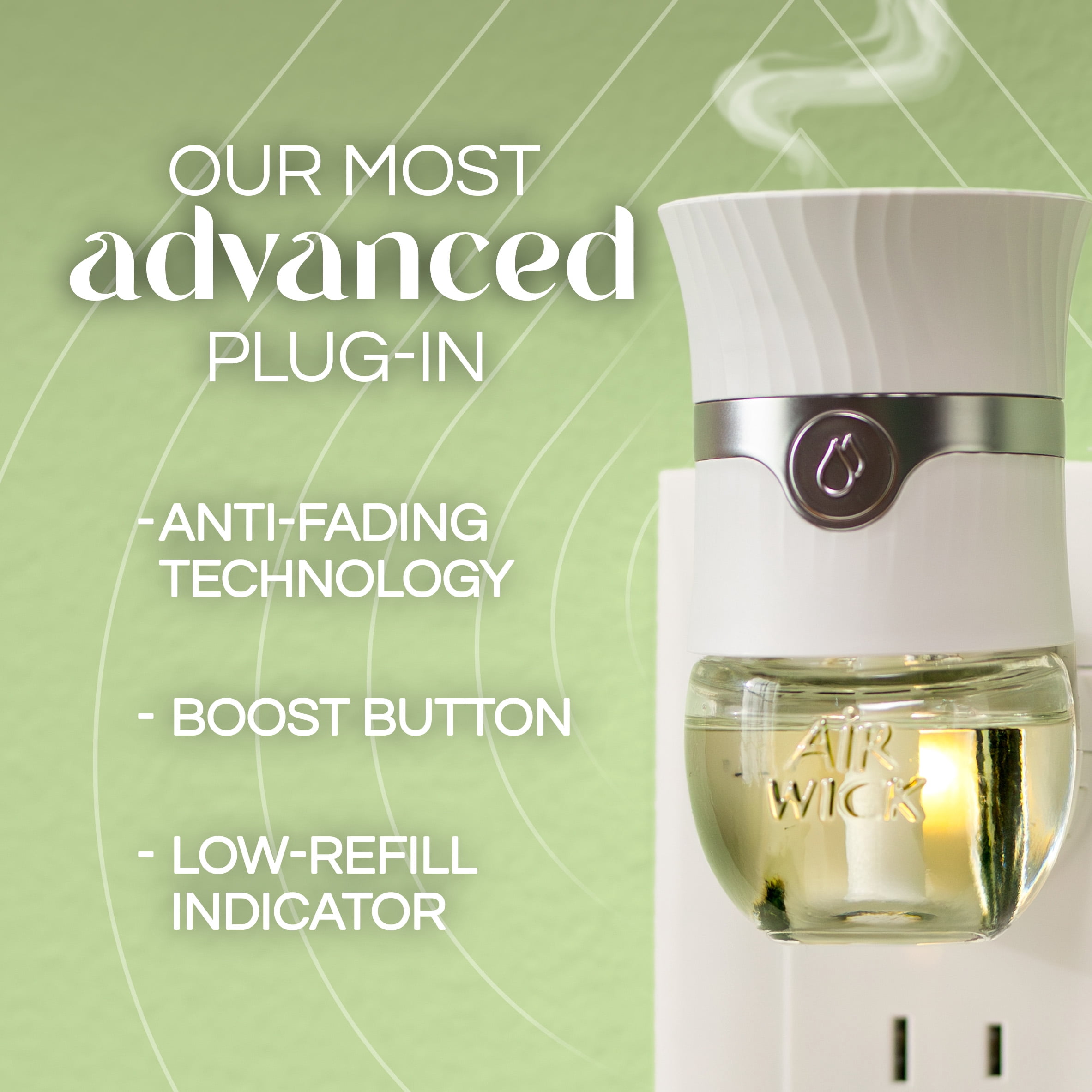 Air Wick Vibrant Plug-In Scented Oil Refills, Cashmere and Sandalwood (3 Count) u7bv0