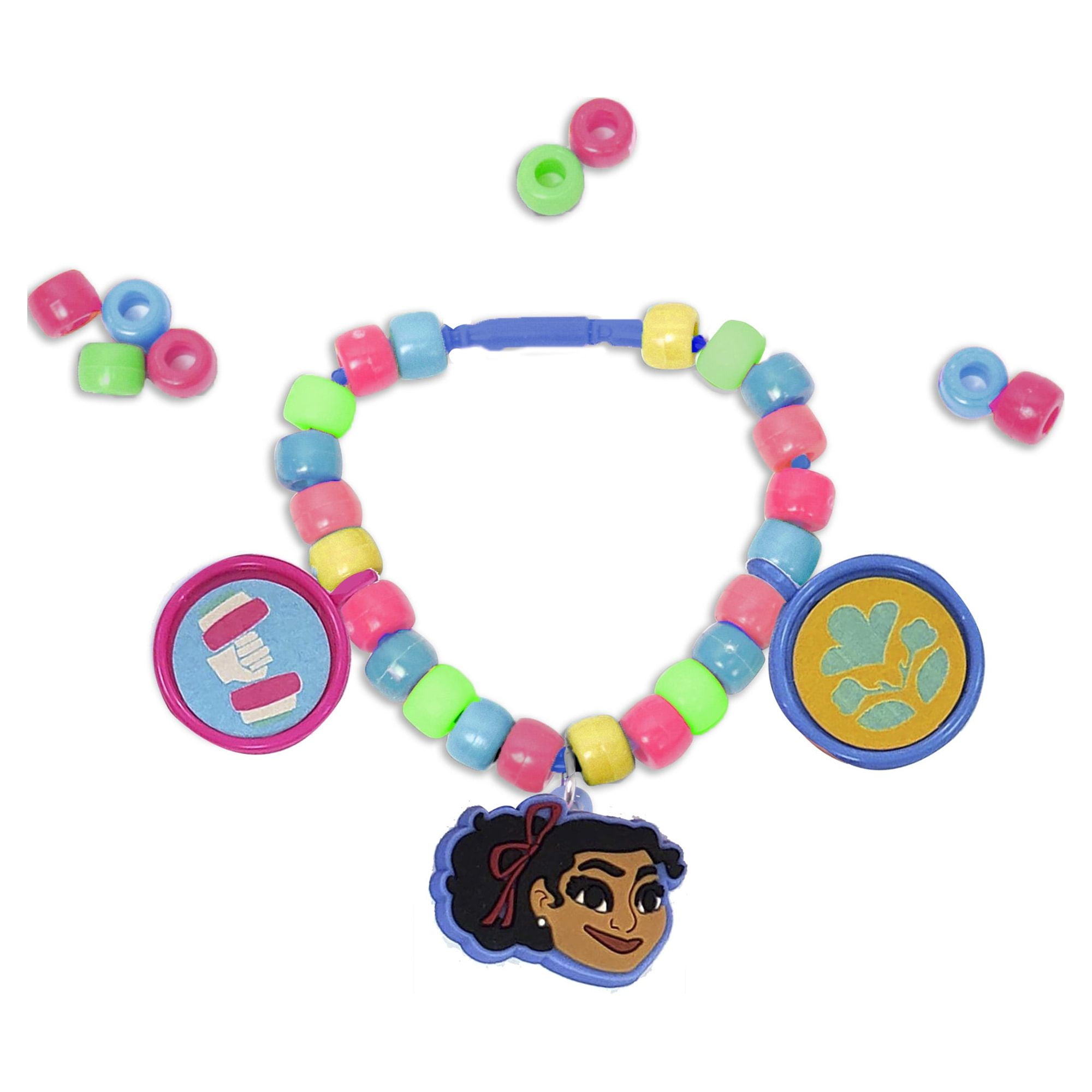 Disney Encanto Bead Bracelet DIY Jewelry Making Activity Kit (Multicolor, 1 Pack) kr1kt