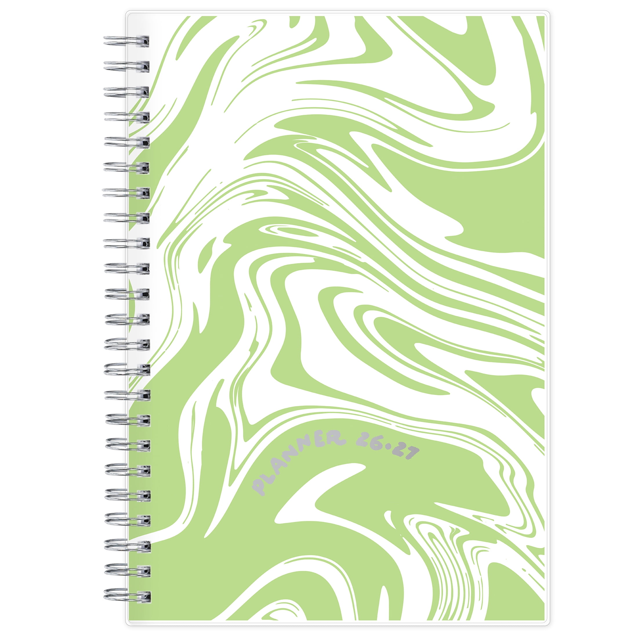Blue Sky Gen Z Academic Planner, 15-Month Weekly & Monthly Organizer (Slime Green, 5 in x 8 in) 3j9y8