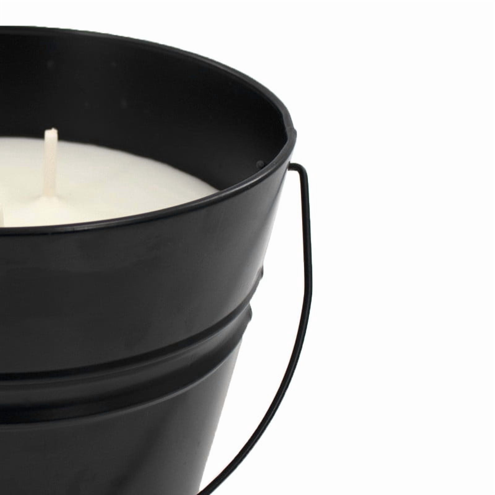Mainstays Outdoor Citronella Candle Triple Wick Metal Bucket (Silver, 24 oz) 912g4