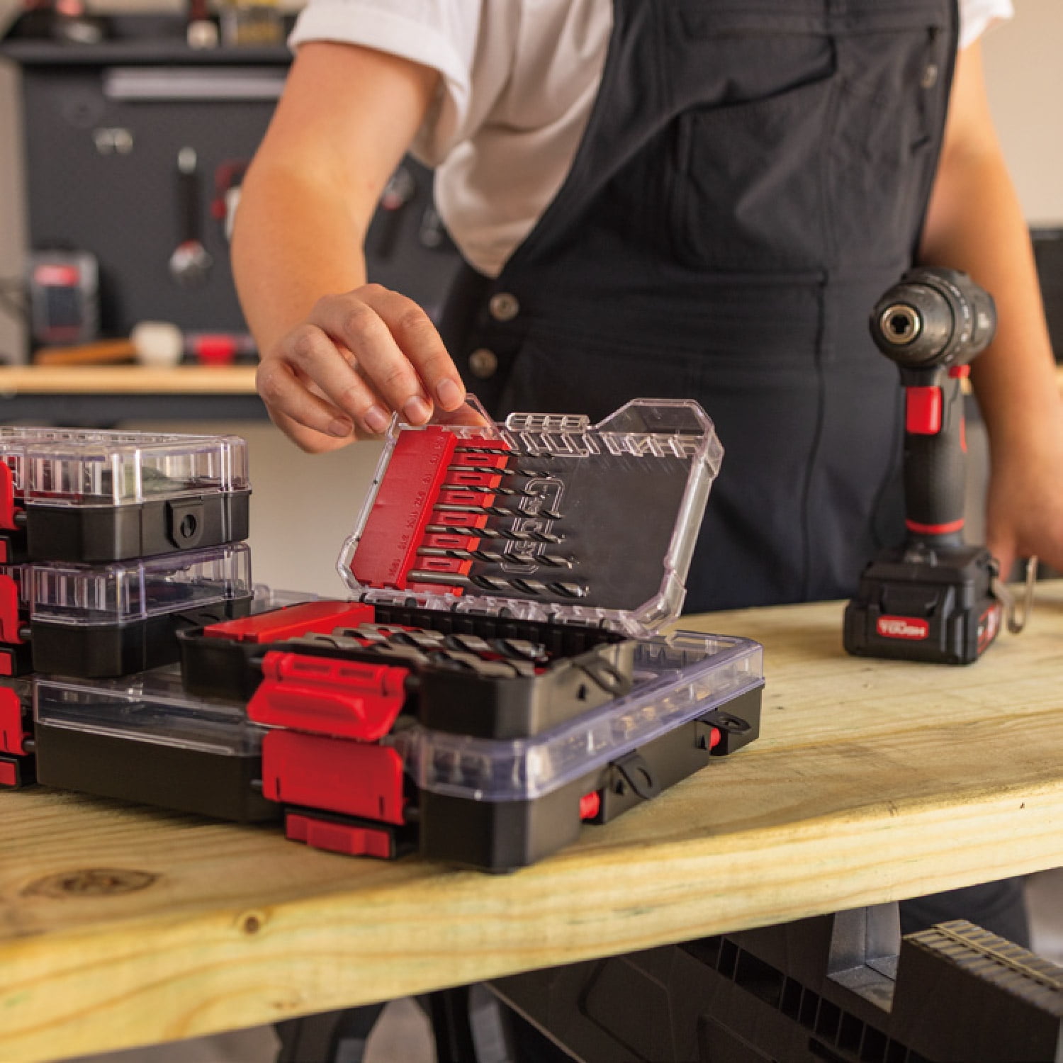 Hyper Tough Brad Point Drill Bit Set (11-Piece, 7/64 in to 1/2 in) sytdx