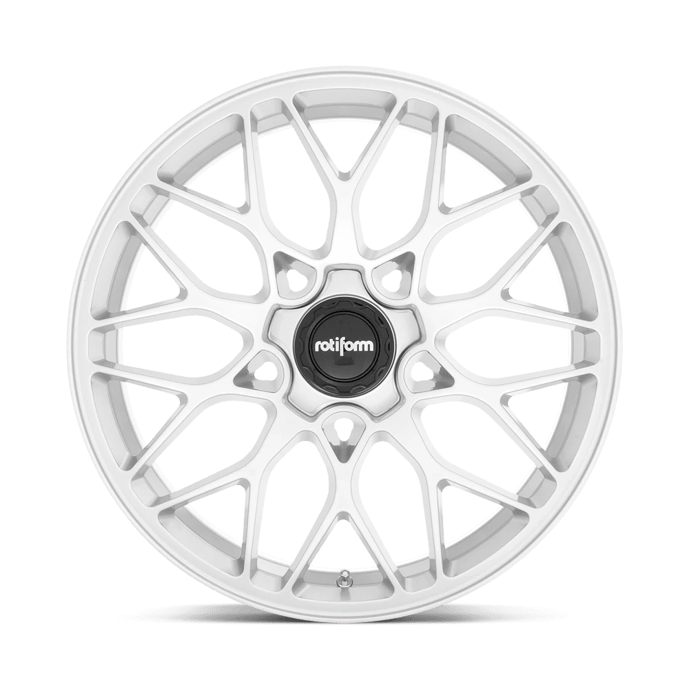 Rotiform R189 Custom Alloy Wheel, Performance Aftermarket Rim (Gloss Silver, 19x8.5 in) gamkf