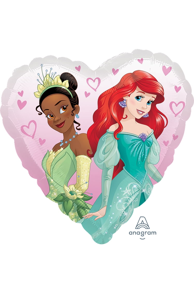 Anagram Princess Dream Big Heart Balloon (Pink, 18 in) 01q3y