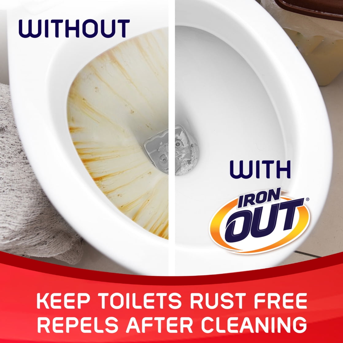 Iron OUT Automatic Toilet Bowl Cleaner Tablets (6 Count) fxpmz