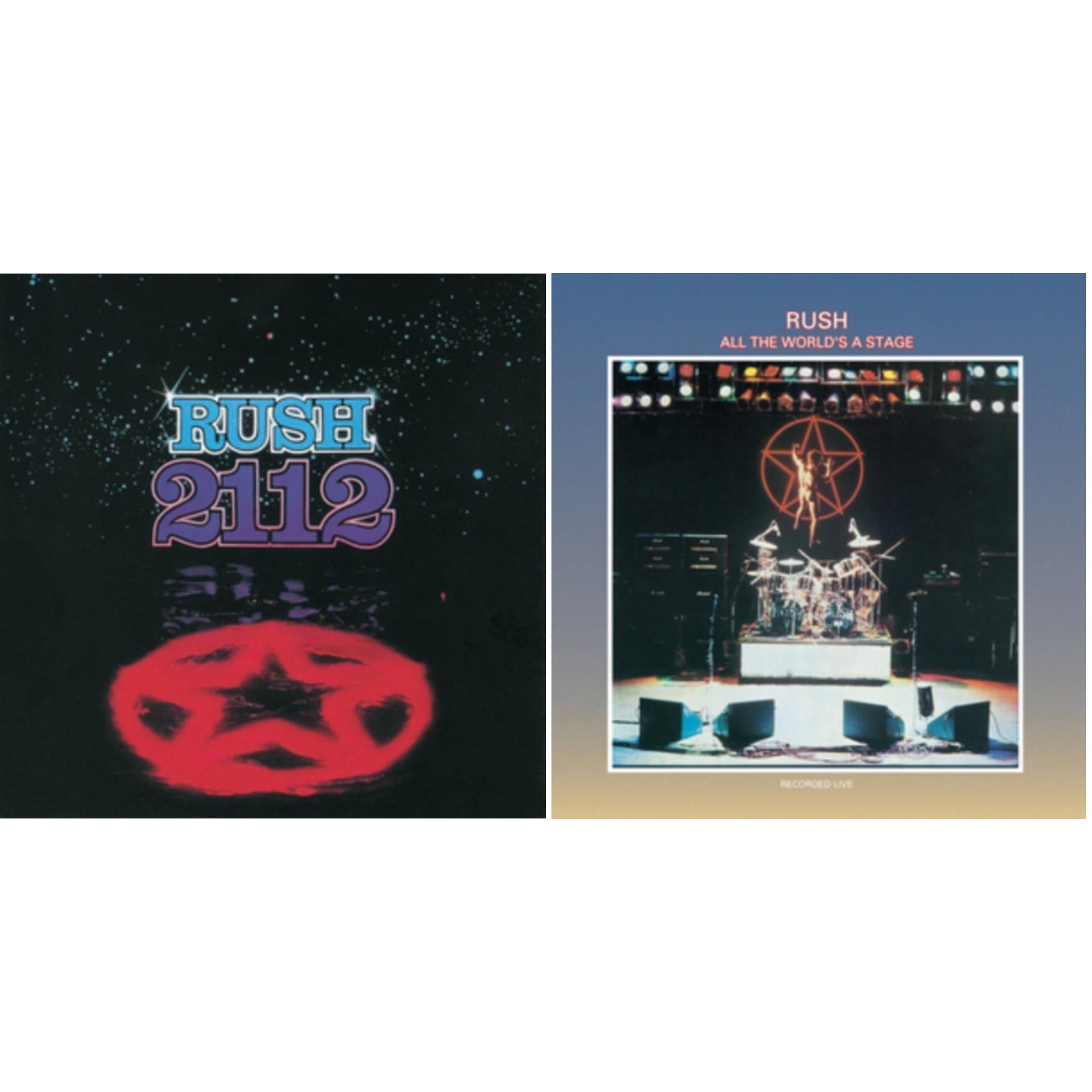 Rush Vinyl LP Bundle: All The World's A Stage & 2112 (180g, 2-Pack) ojp3o