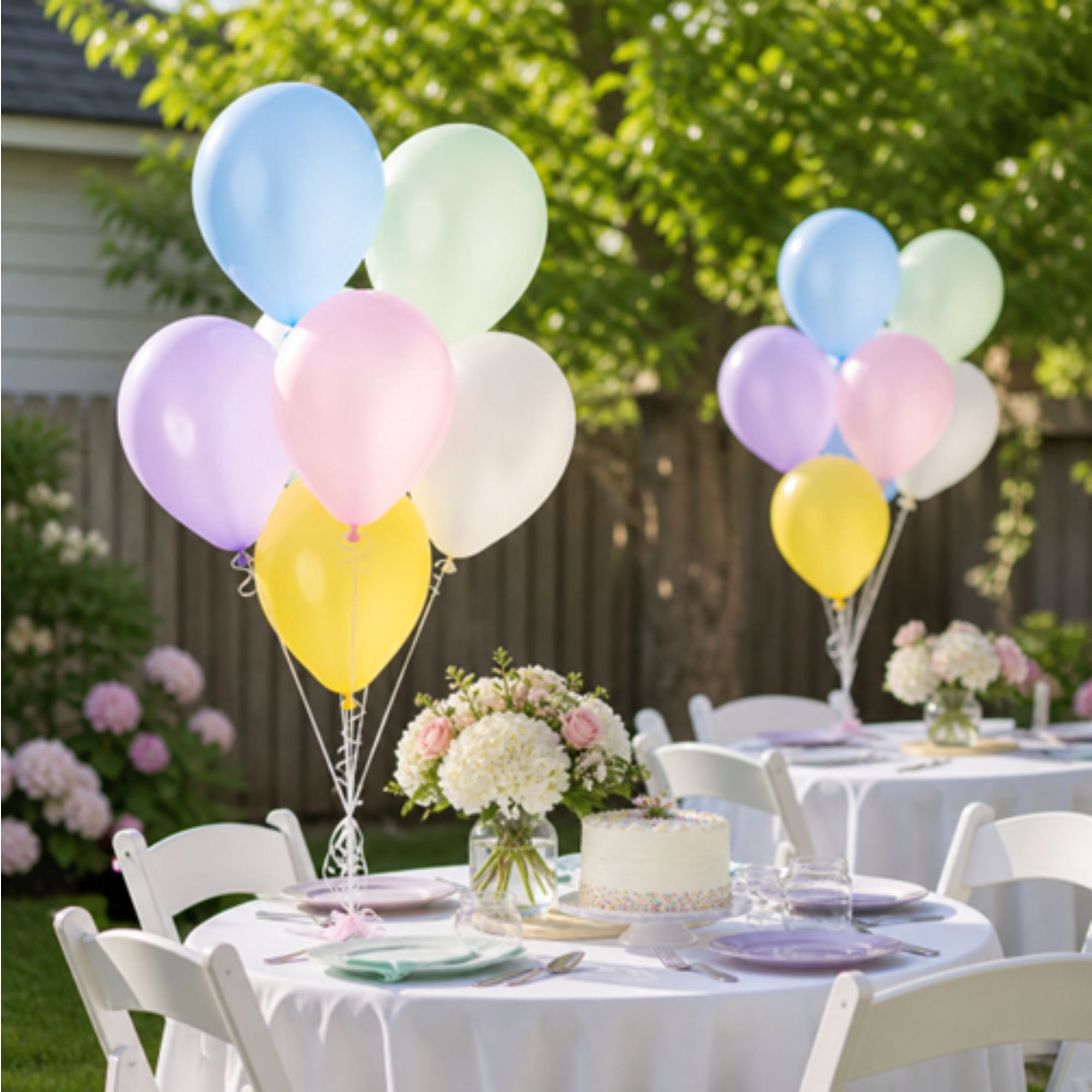 Way To Celebrate Pearl Mix Latex Balloons, Decorative Party Supplies (Multi-Color, 20 Pieces, 9 in) eps5n