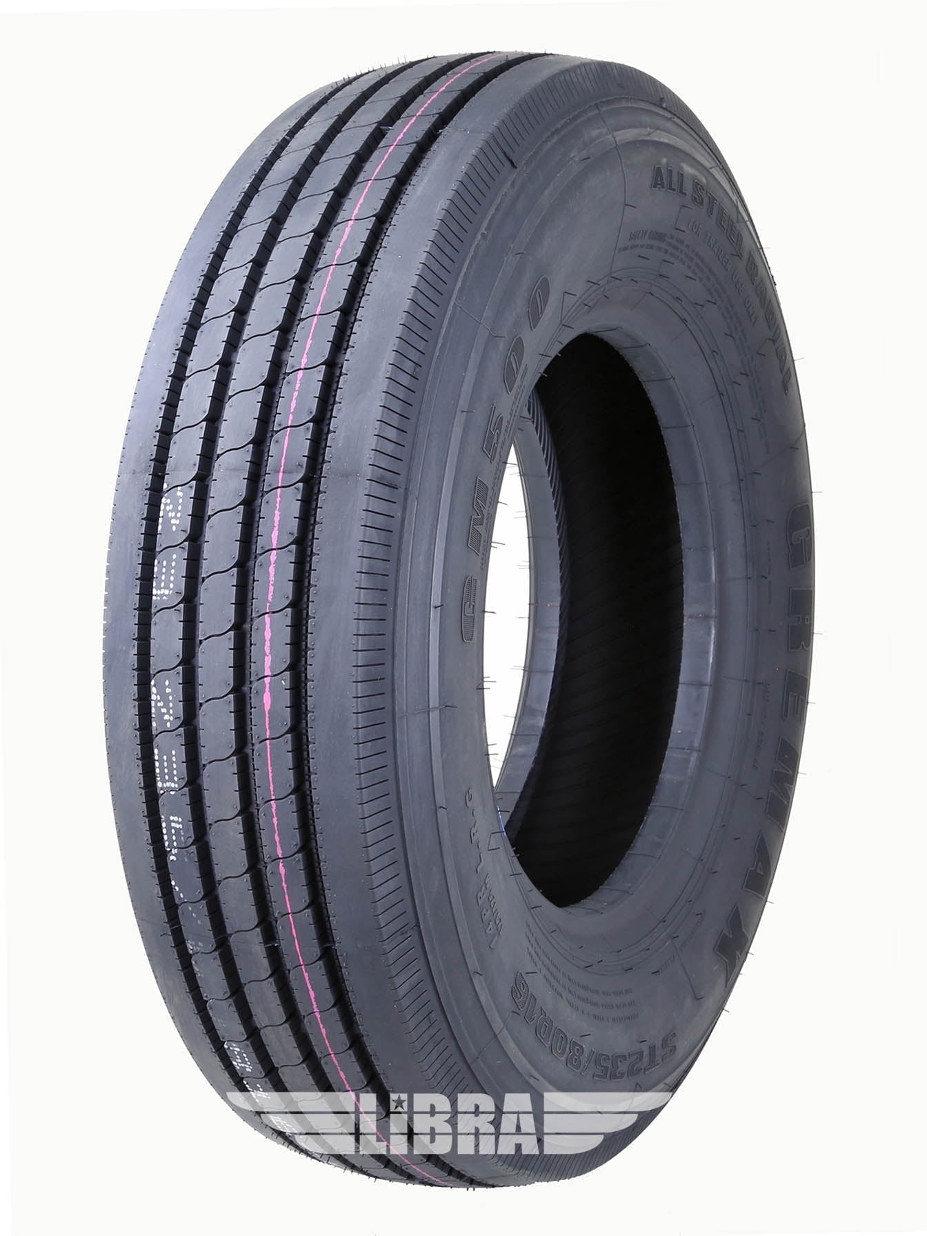 Gremax HD All Steel Trailer Tire (ST225/75R15, 12 Ply Rated, 3420 lb Capacity) za95y