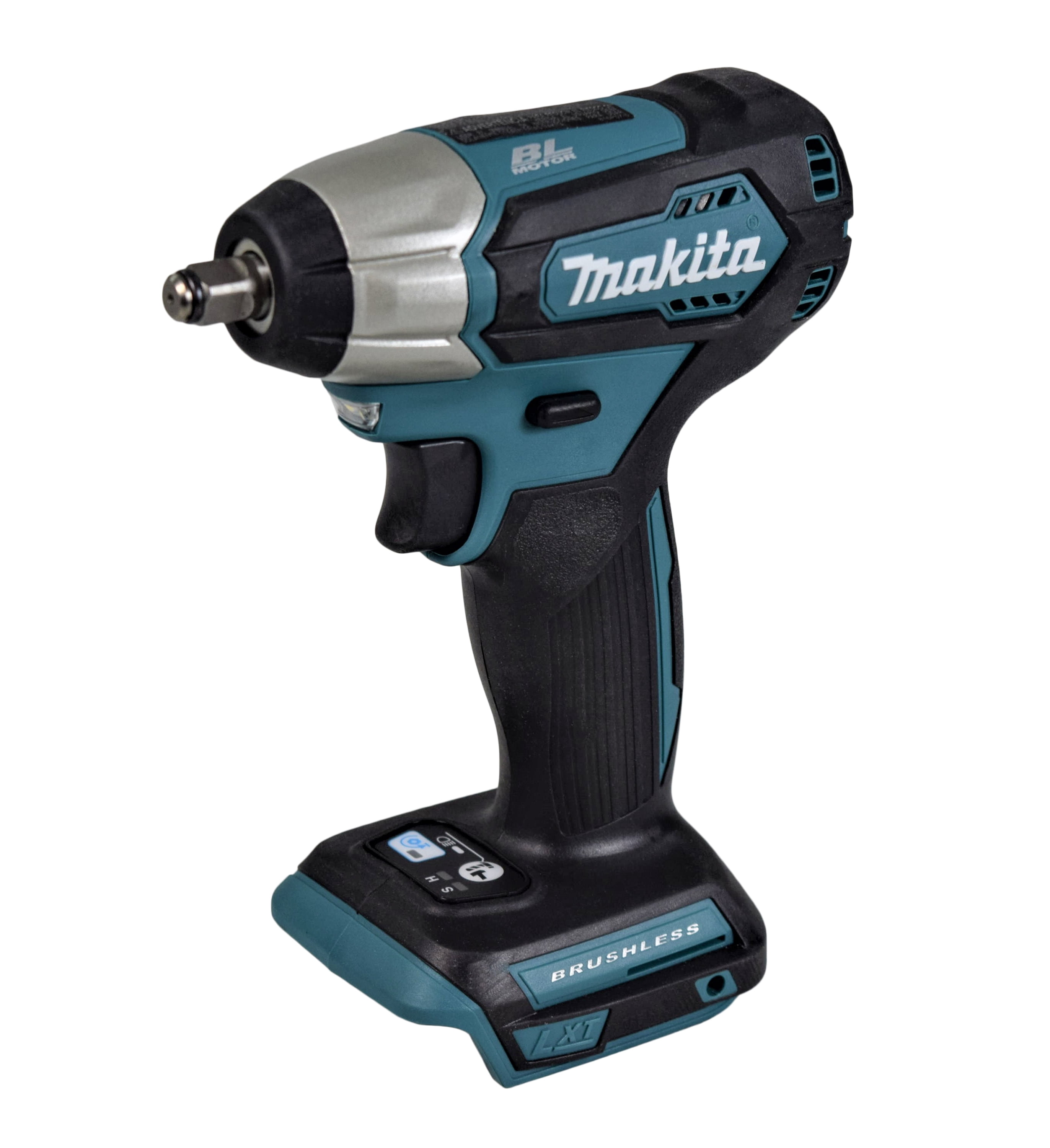 Makita 18V LXT Brushless Cordless 3/8 in. Square Drive Impact Wrench (Black, 5.625 in.) bhgin