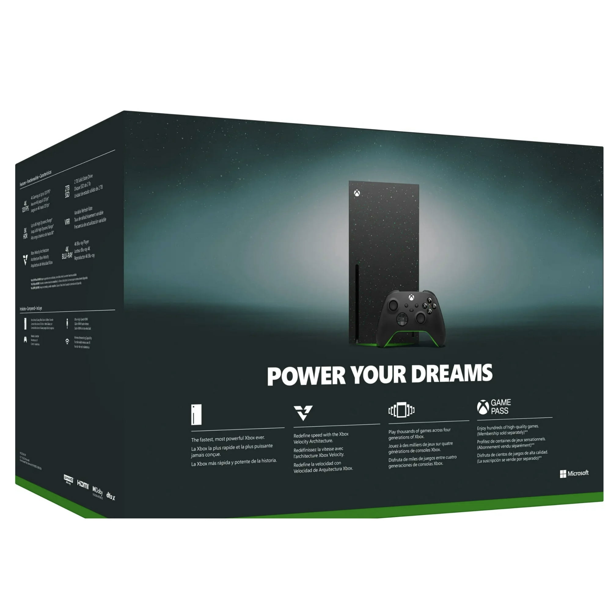 Microsoft Xbox Series X Console 2TB Galaxy Black Special Edition (Black, 2TB) pl414