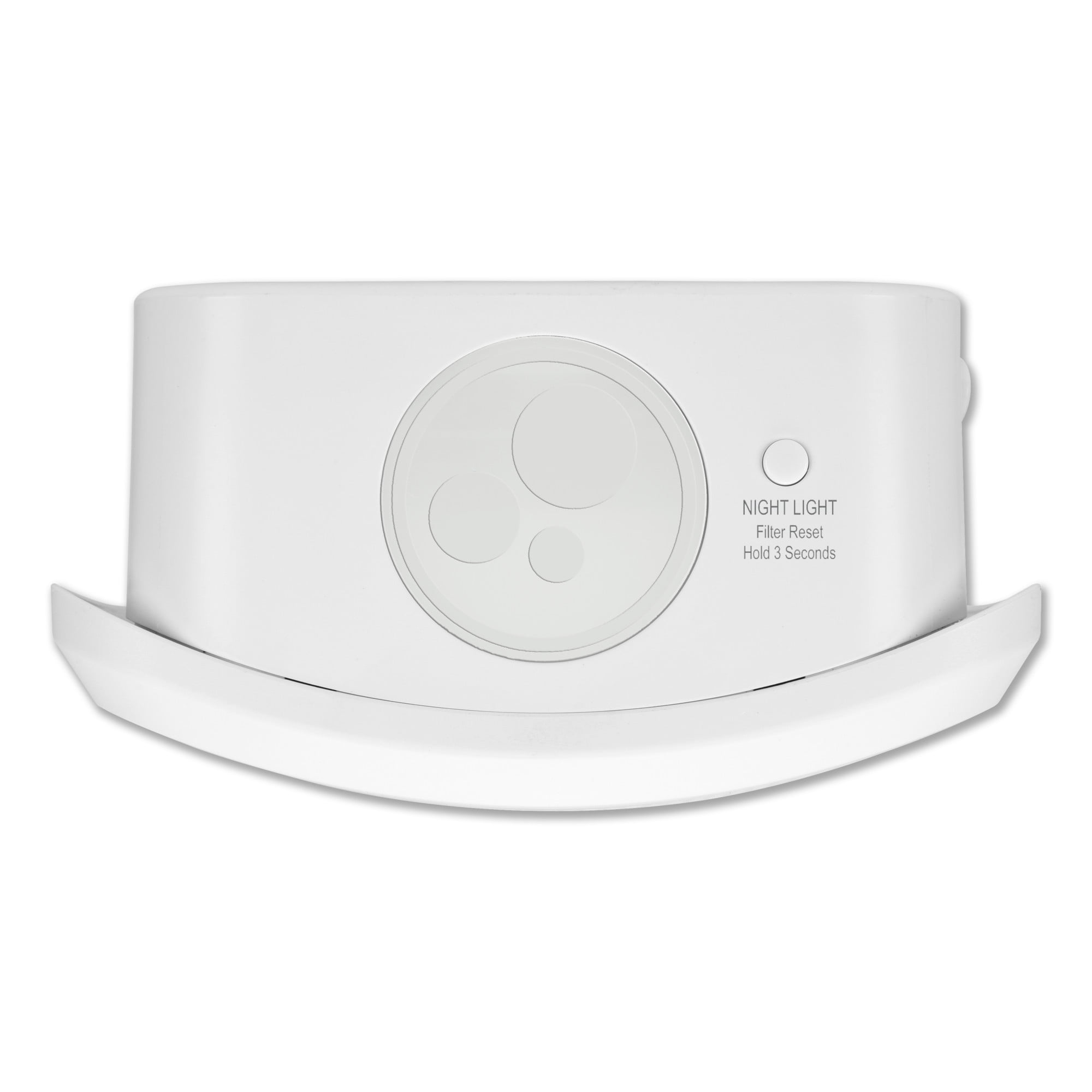 PureGuardian Pluggable Air Purifier with Nightlight and Carbon Odor Filter (White, 1 Unit) xkpvq