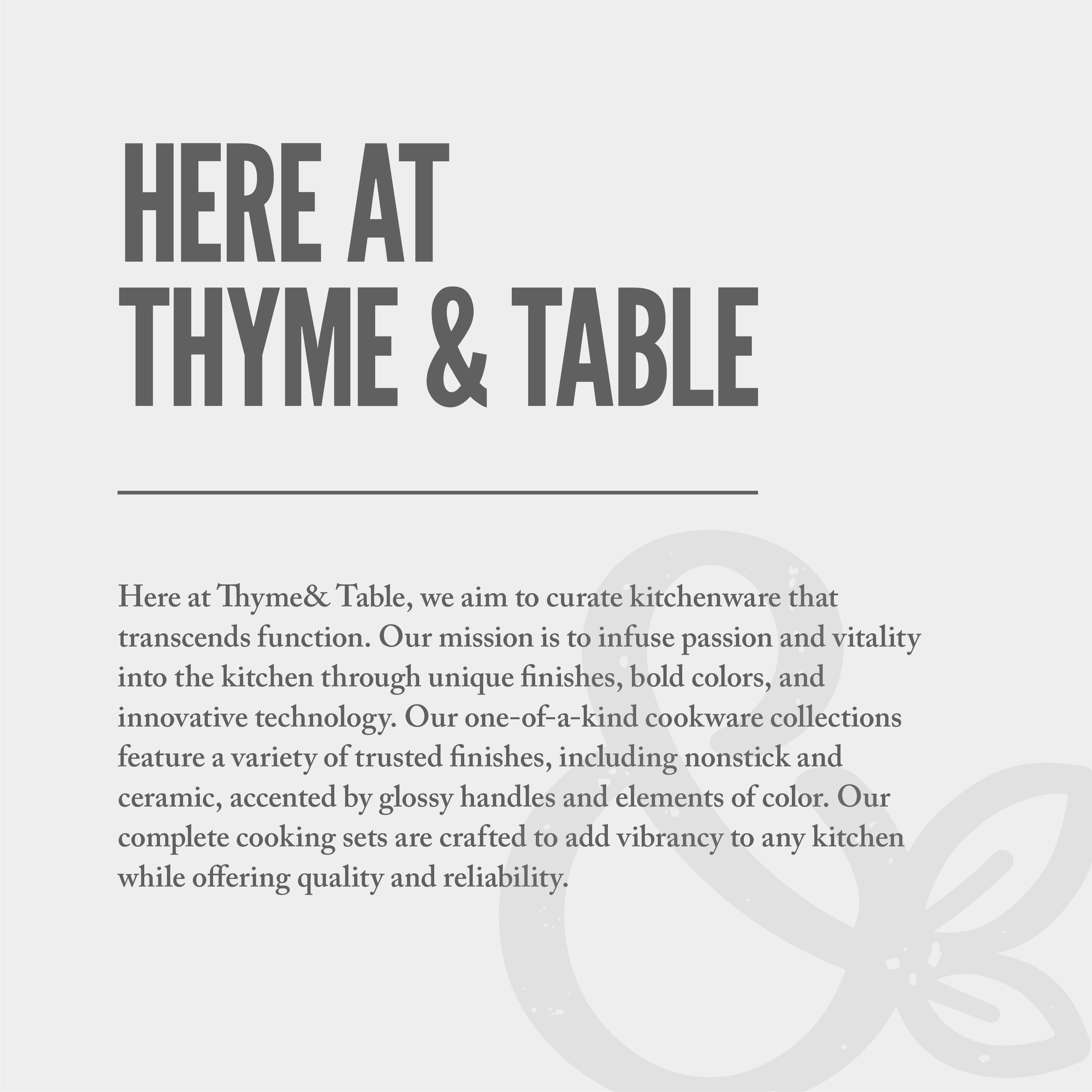 Thyme & Table Non-Stick Aluminized Steel Baking Set (Navy, 3pc) j6rox - Image 7