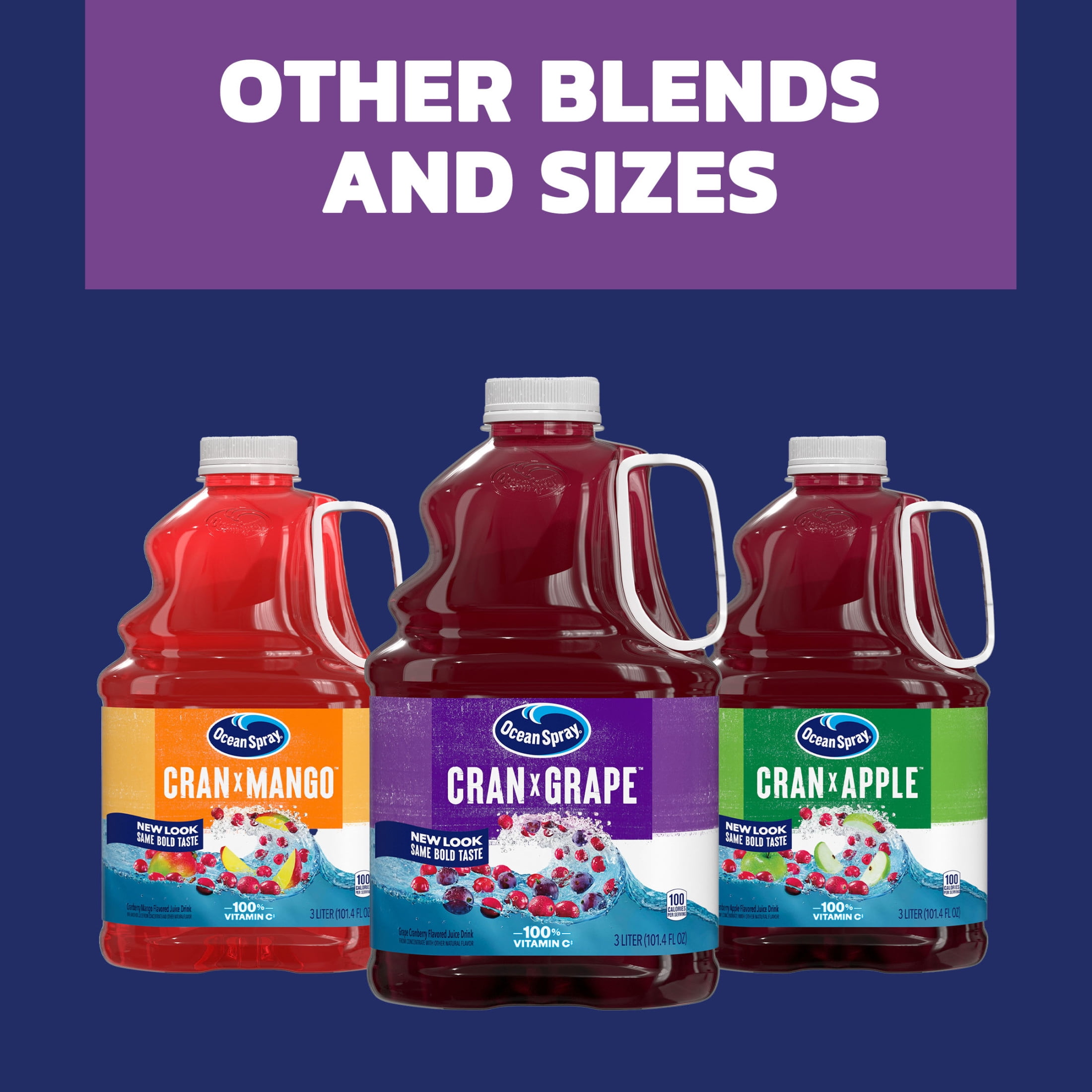 Ocean Spray Cran-Grape Cranberry Grape Juice Drink (101.4 fl oz) pcj5u