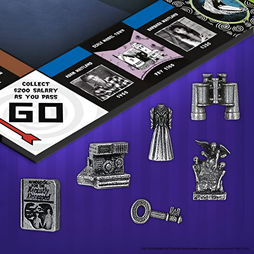 Undiscovered Realm Monopoly Beetlejuice Collector's Edition Board Game (2-6 Players) n6r4z