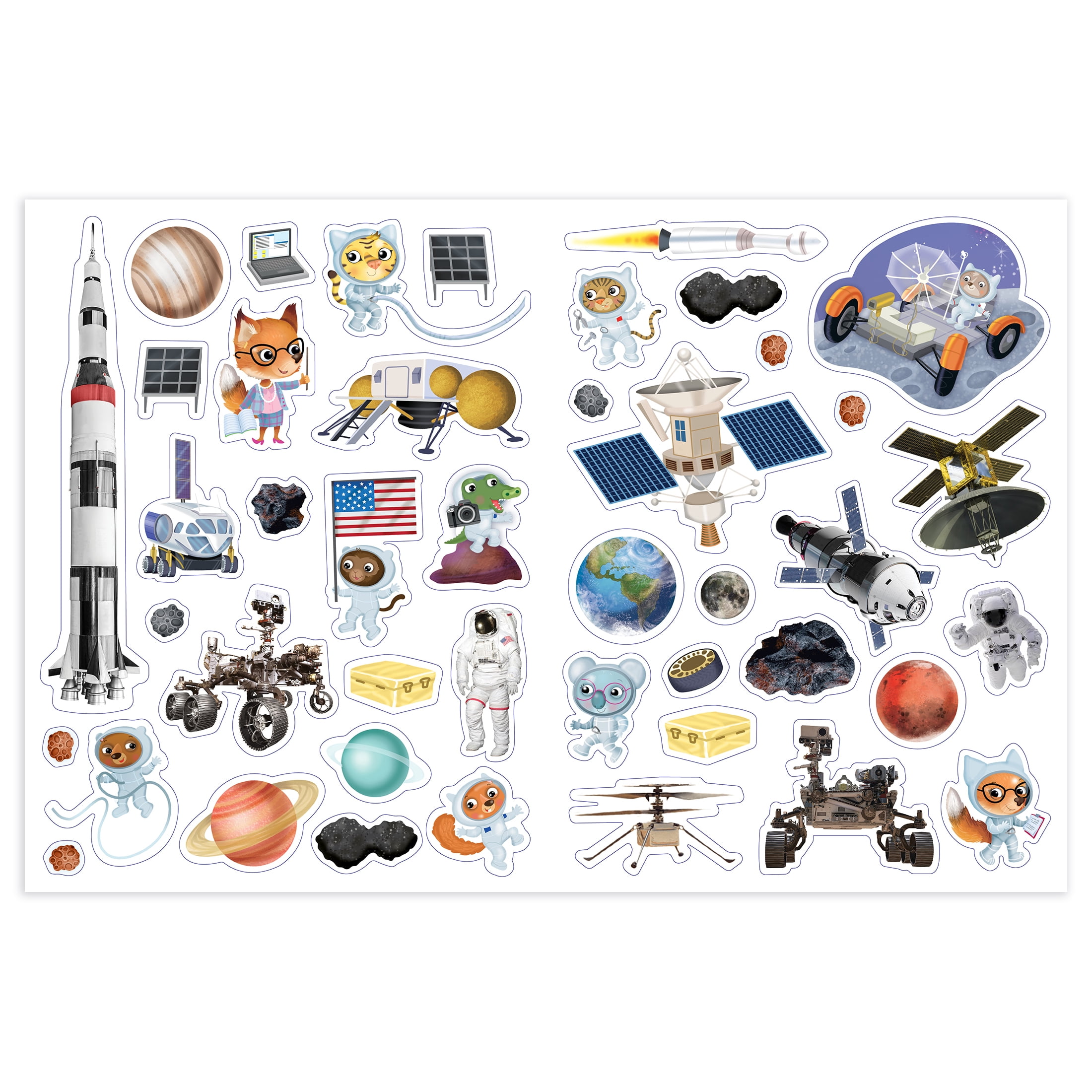 Seek & Find with Freddy and Ellie Discovery Outer Space Activity Book (Paperback, 32 Pages) 092dp
