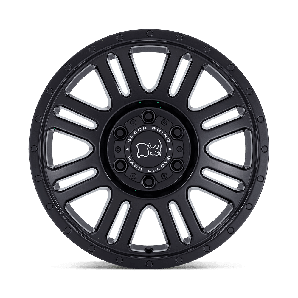 Black Rhino BRYWN Cast Aluminum Off-Road Wheel (Matte Black, 16x8 in) 6azud