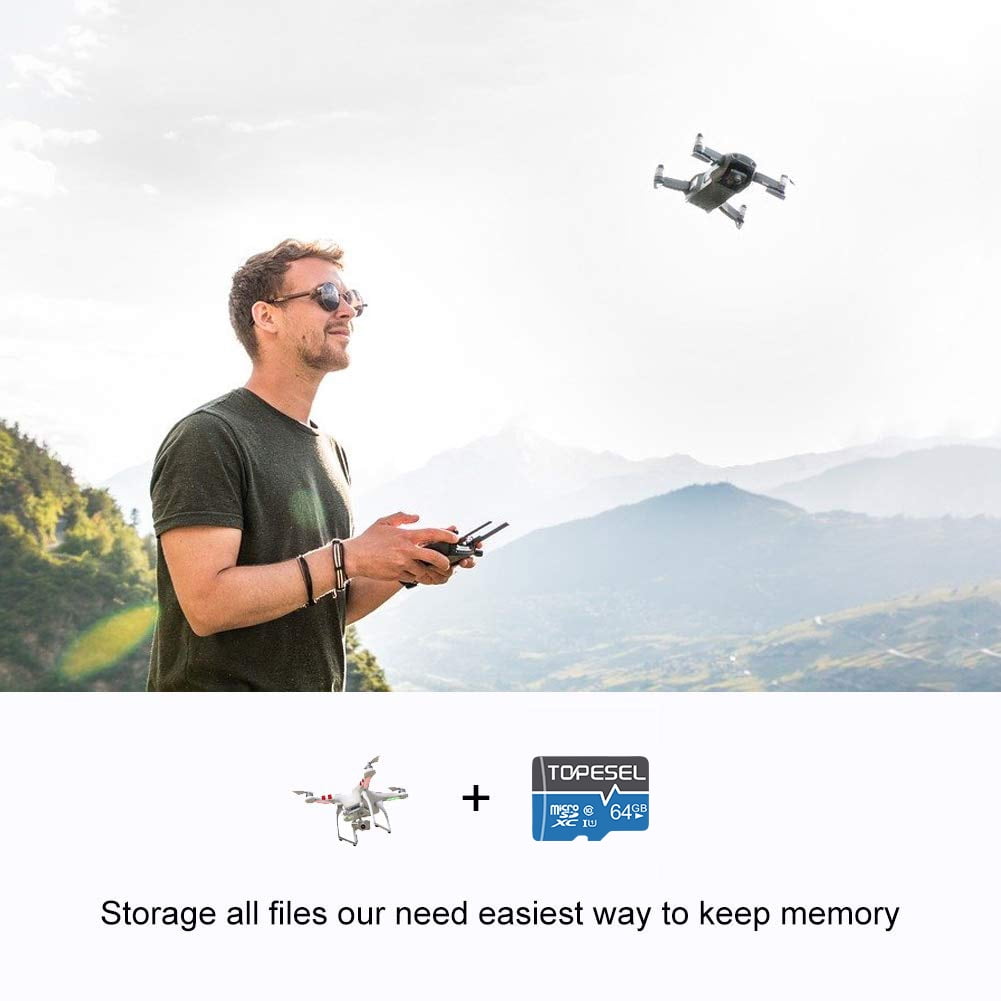 Topesel microSDXC Memory Card with Adapter (Black, 2 Pack, 128GB Total) 5j32o - Image 5