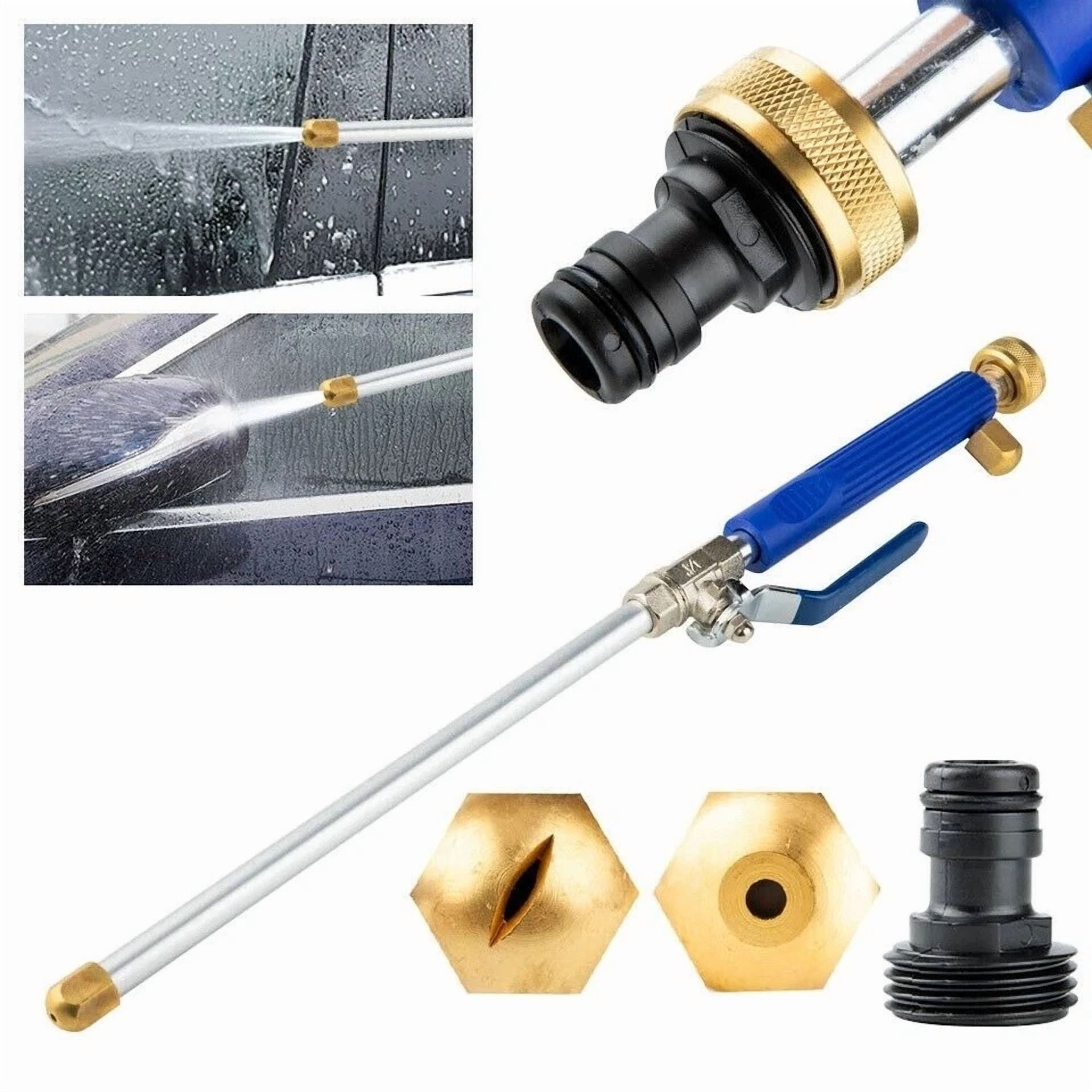 Purely Elizabeth High Pressure Power Washer Spray Gun Nozzle Wand Attachment for Garden Hose (15 in) gstfs