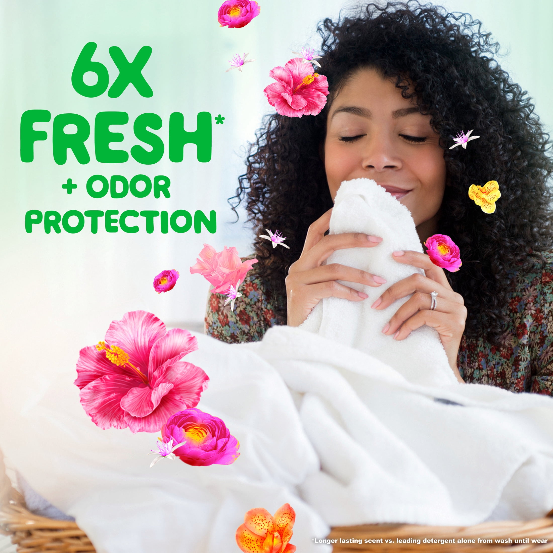 Gain In-Wash Laundry Scent Booster Beads, Hibiscus Hula Fragrance (24 oz) isle4