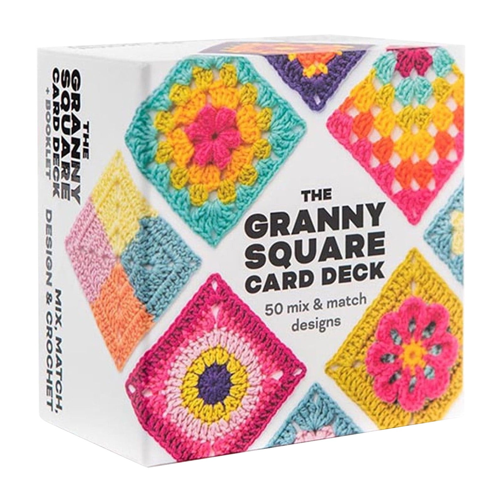 Betiyuaoe Granny Square Crochet Pattern Card Kit (50 Designs, Mix and Match Guide) 0ny0t
