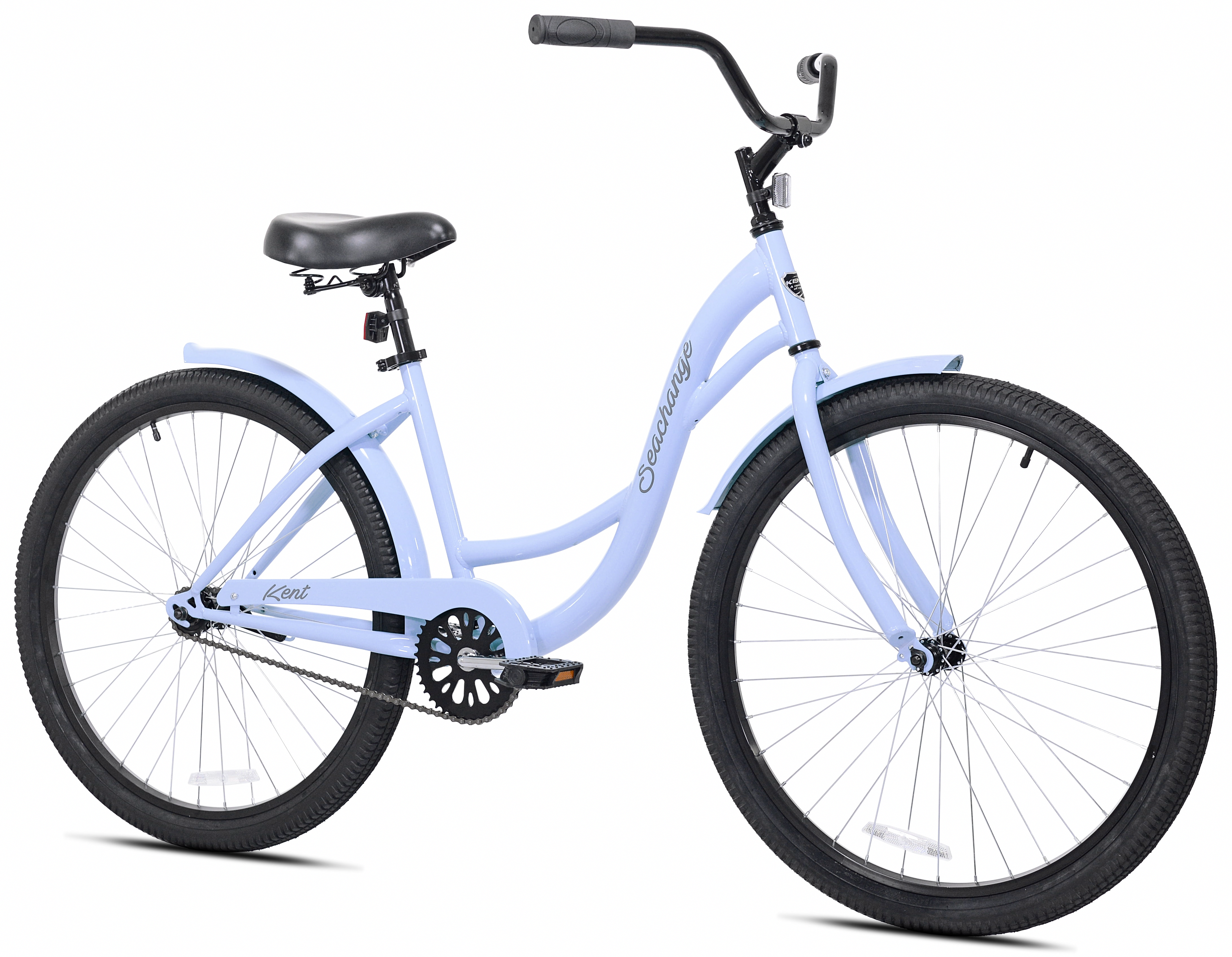 Kent Bicycles Seachange Beach Cruiser Bike for Women (Periwinkle Blue, 26 in) fveps