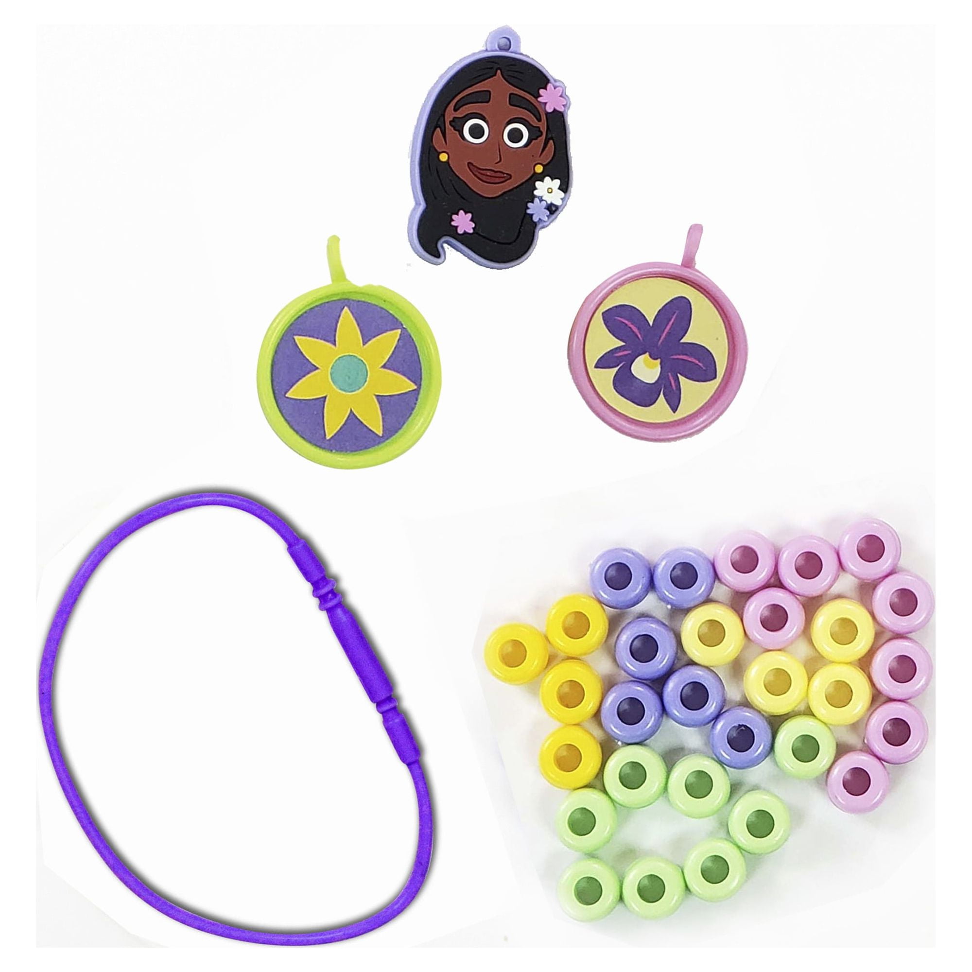 Disney Encanto Bead Bracelet DIY Jewelry Making Activity Kit (Multicolor, 1 Pack) kr1kt