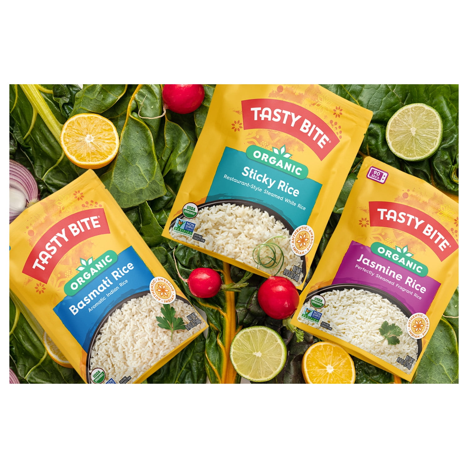 Tasty Bite Organic Basmati Rice (Fragrant, Ready-to-Heat, 8.8 oz) nog14