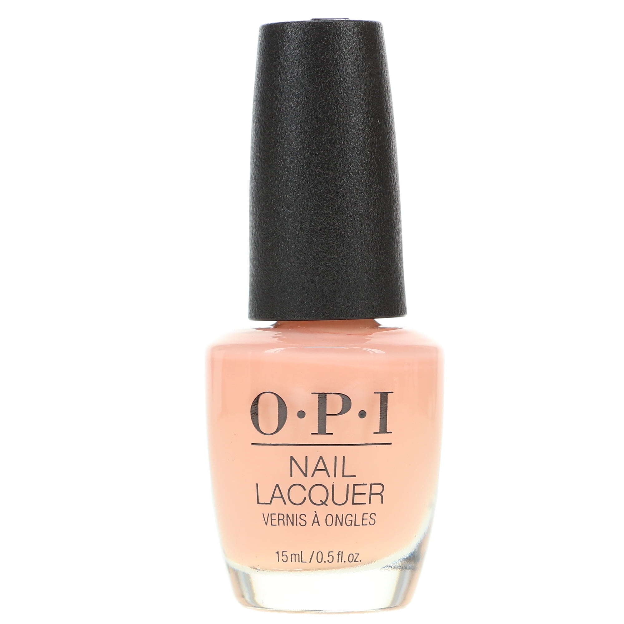 OPI Nail Lacquer, Bubble Bath Soft Pink Neutral Nail Polish, Long-lasting High-shine Finish (Pink, 0.5 fl oz) 05i9i