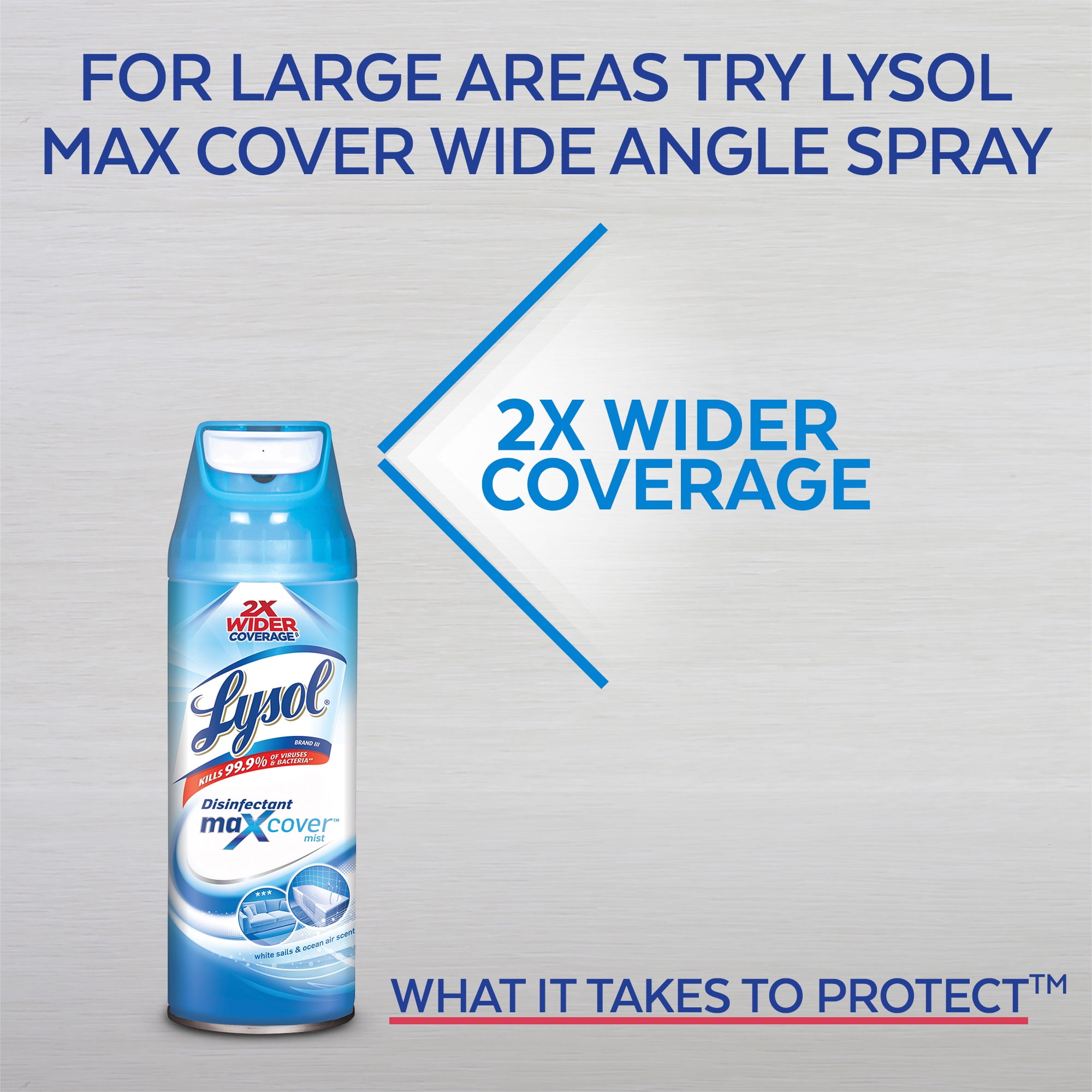 Lysol Disinfectant Spray To Go, Crisp Linen Scent (1 oz) eoly9