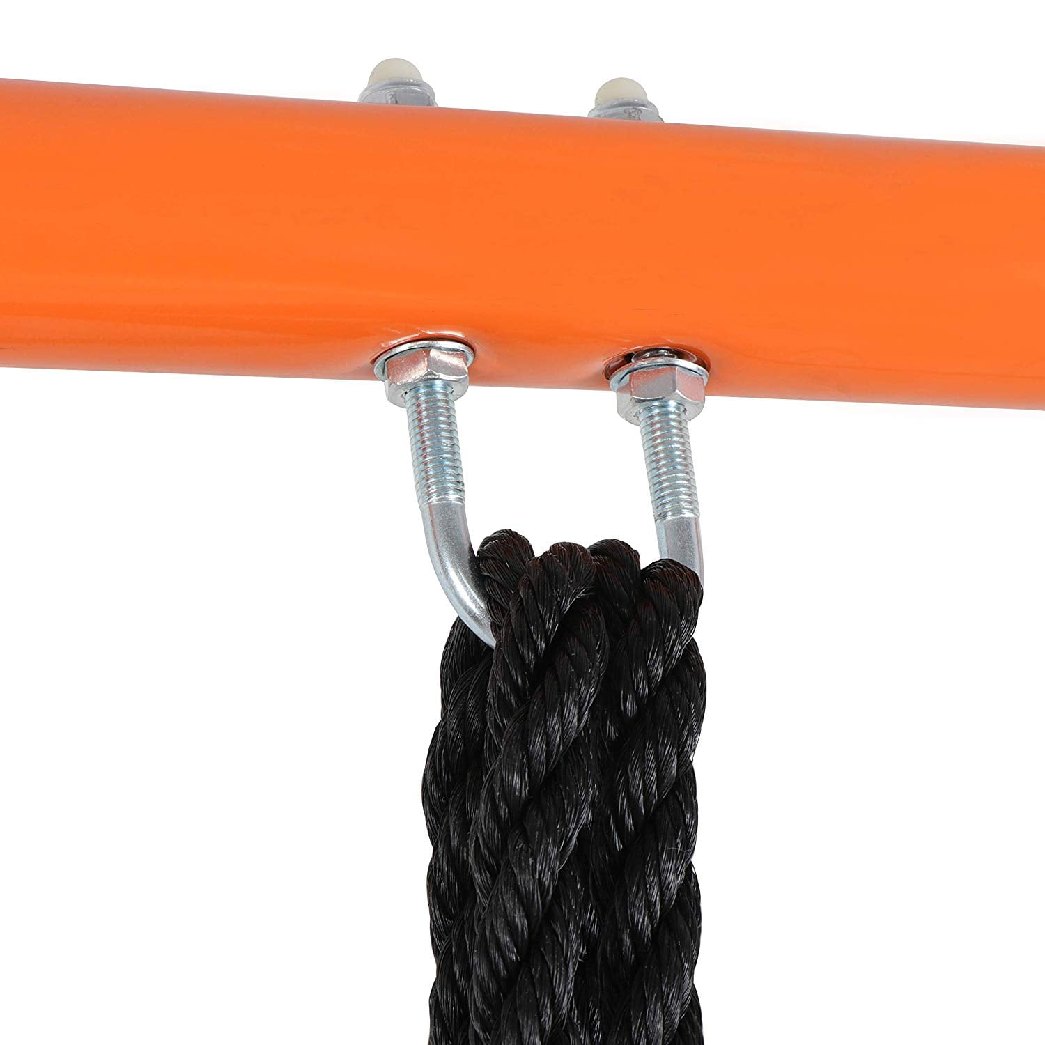 ZENY Backyard Swing Stand Set with 40 in Web Tree Spider Swing (Black, 440 lb Capacity) i6rna
