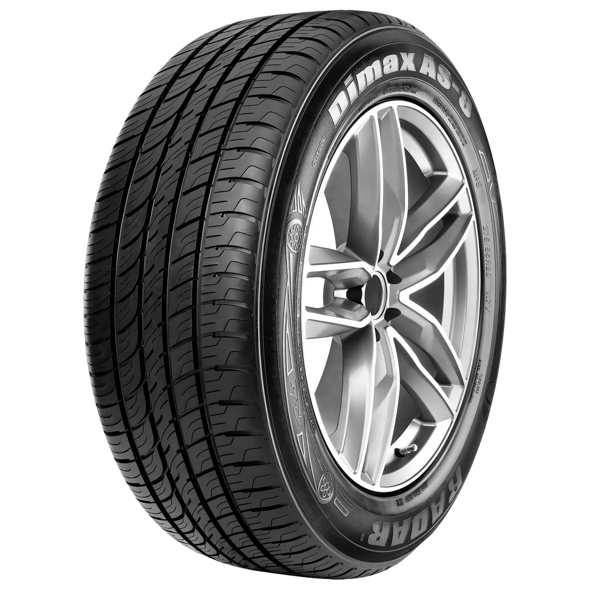 Radar Dimax AS-8 All Season Passenger Tire (215/45R17, XL) 0tack