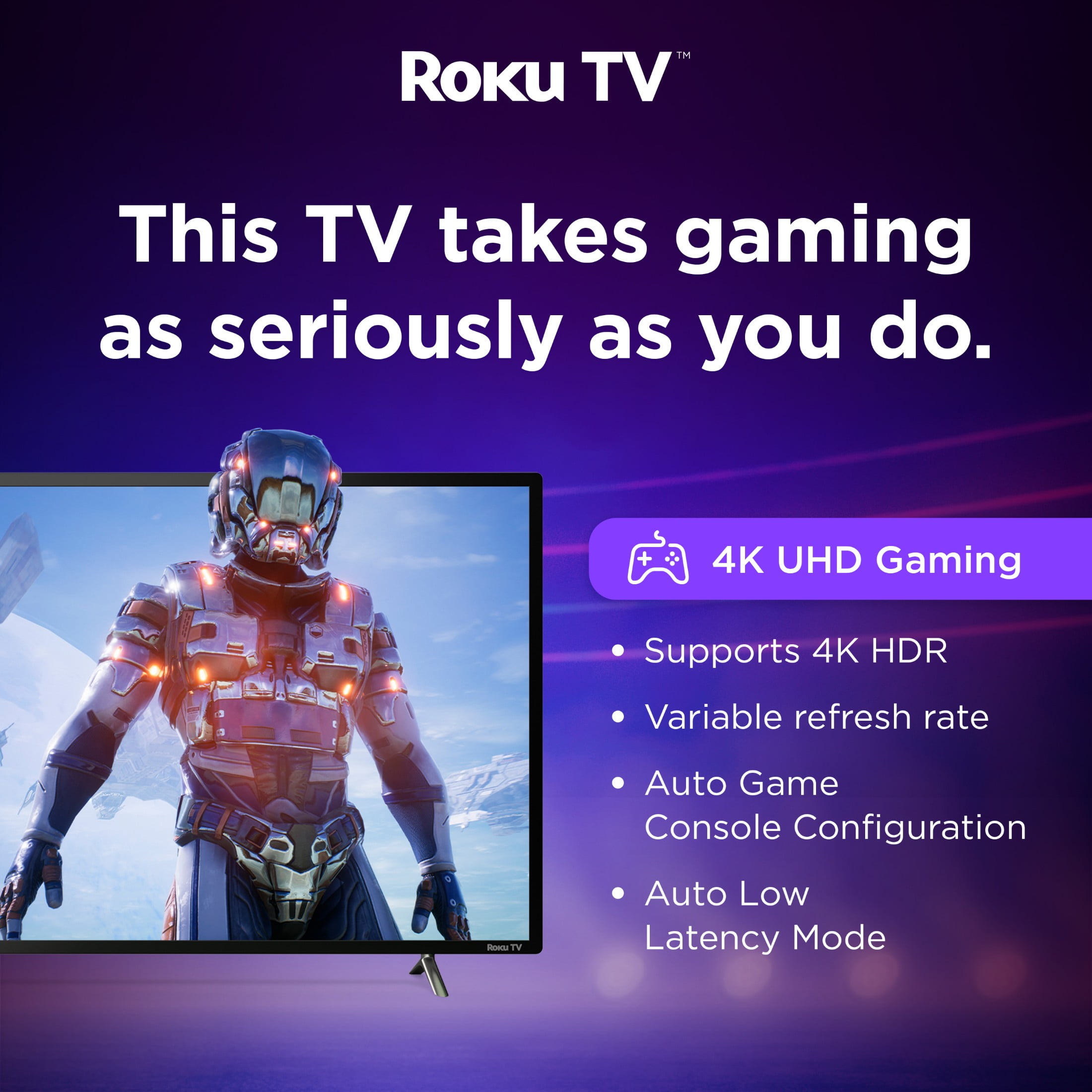 Hisense 58 in Class 4K UHD LED Roku Smart TV (R6 Series, 58 in) a6t52