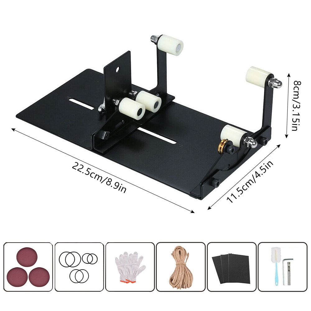 Tzdxfgl Adjustable Glass Cutter Machine for Square and Round Glass (Stainless Steel, 1 Pack) 92gco