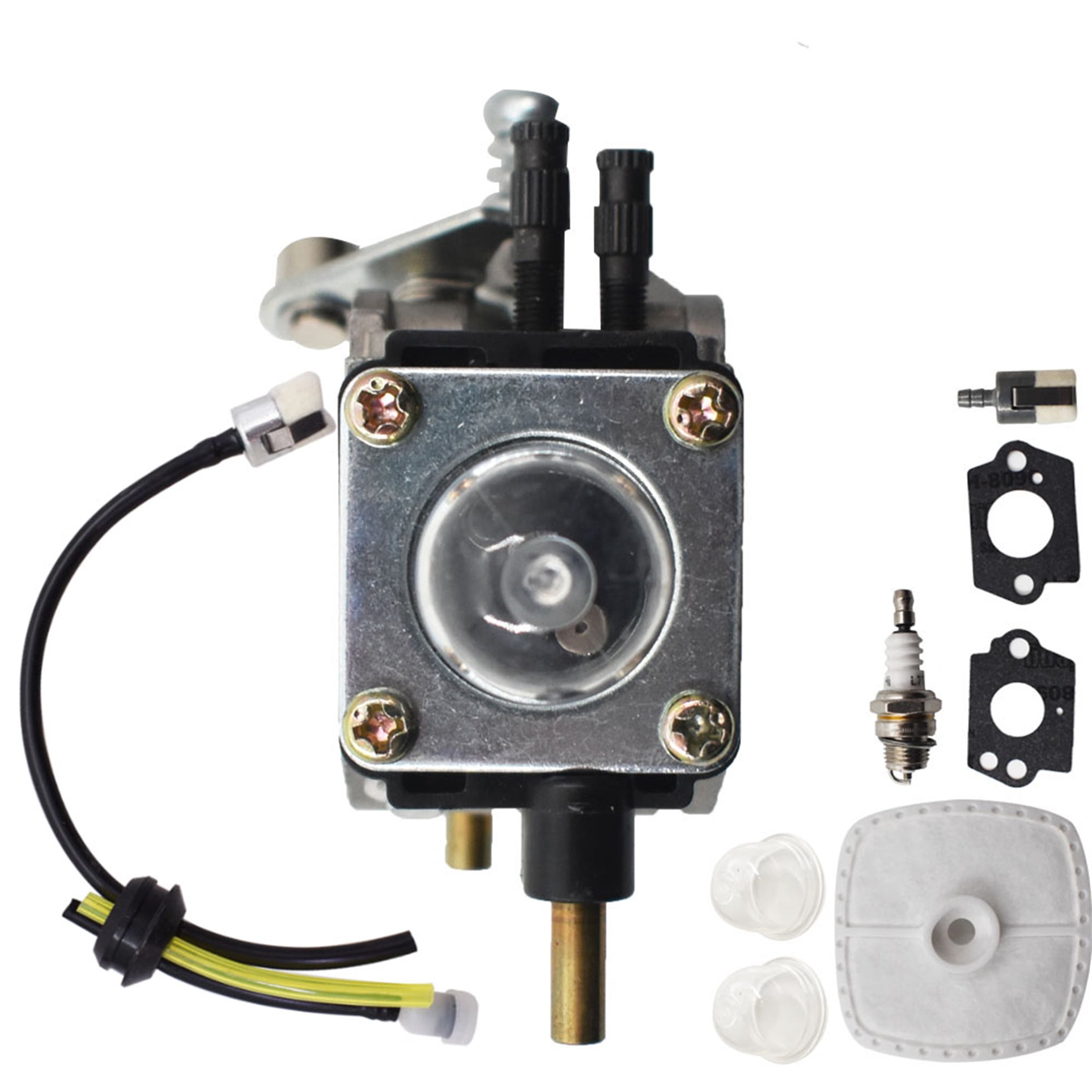 Lab Work Carburetor Kit for Mantis Tiller 7222 7225 SV-5C/2 (16100-Z0H-825, 1-Pack) i2ddt