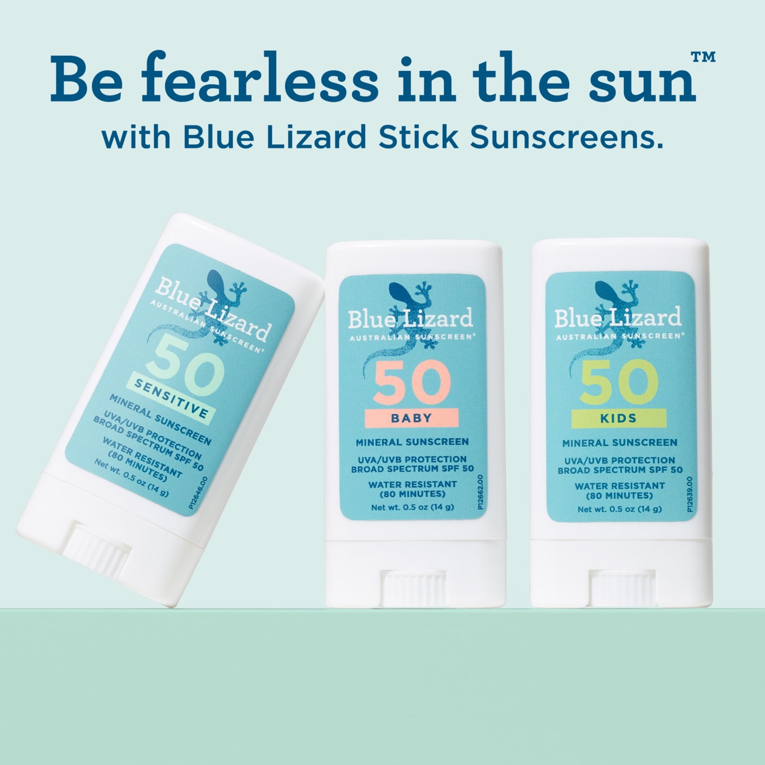 Blue Lizard Sensitive Mineral SPF 50 Sunscreen Stick (White, 0.5 oz) h6rzx