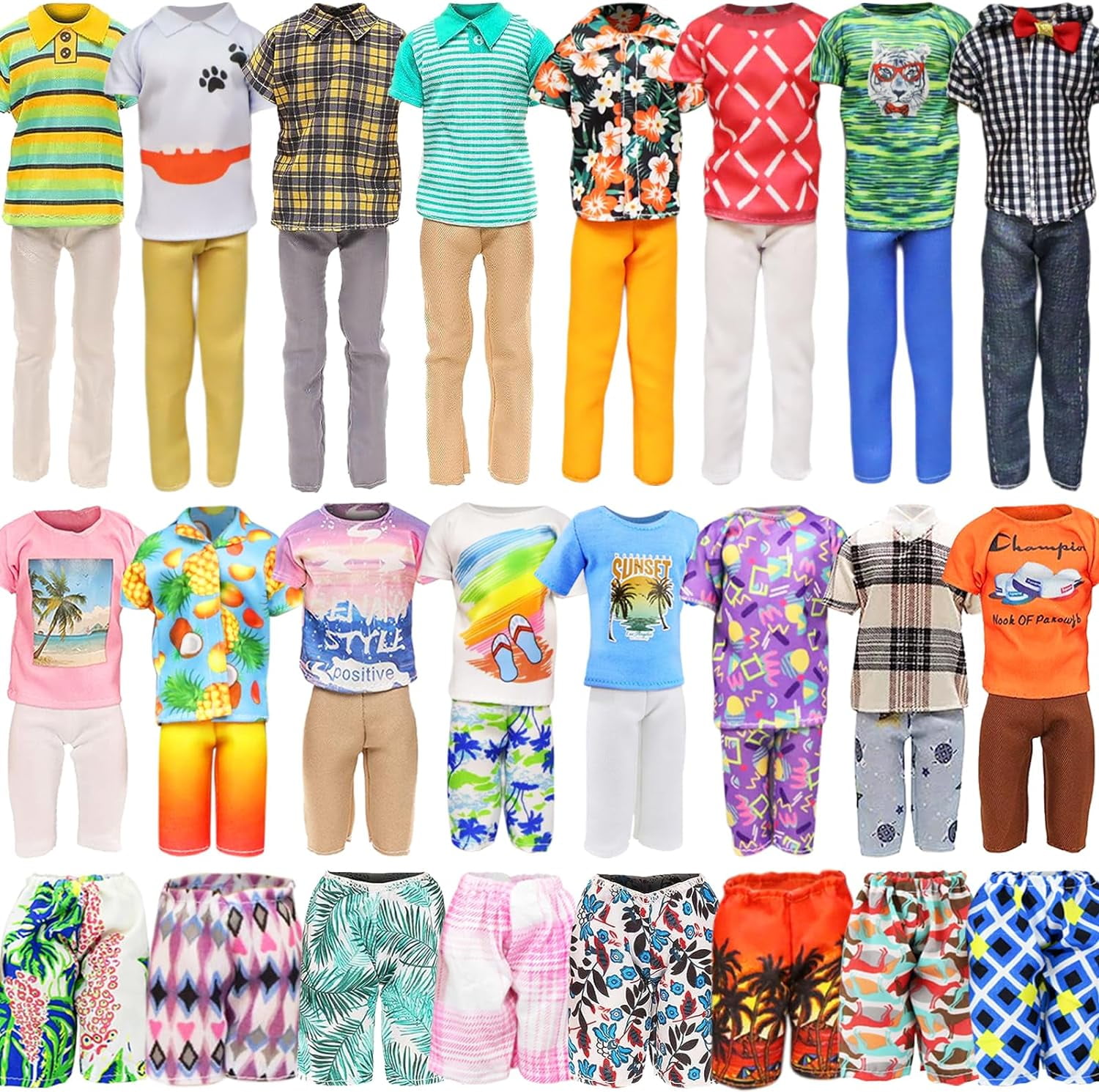 Zita Element Boy Doll Clothes and Accessories Set for 11.5 to 12 Inch Dolls (11 Piece Set) be5z9