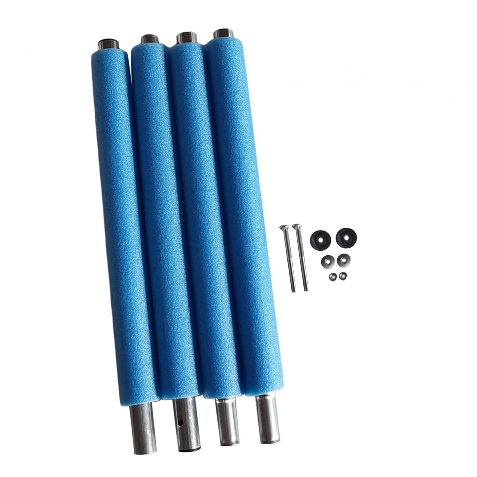 harayaa Trampoline Pole Replacement Set with Foam Sleeves (Blue, 20.67 in, 4-Pack) yeb8b