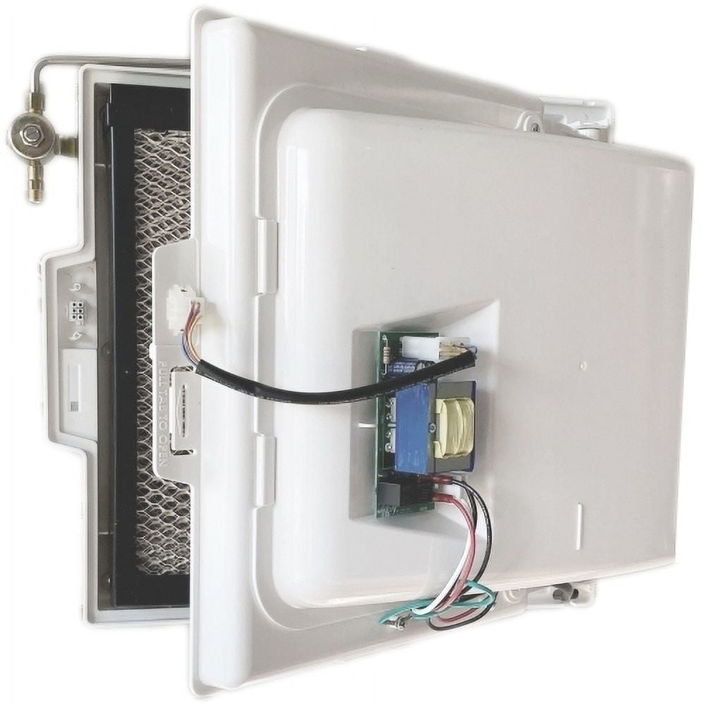 GeneralAire 4400A Whole House Fan-Assist Automatic Humidifier (White, 15.75 in x 16.63 in x 6.75 in) 93pdo