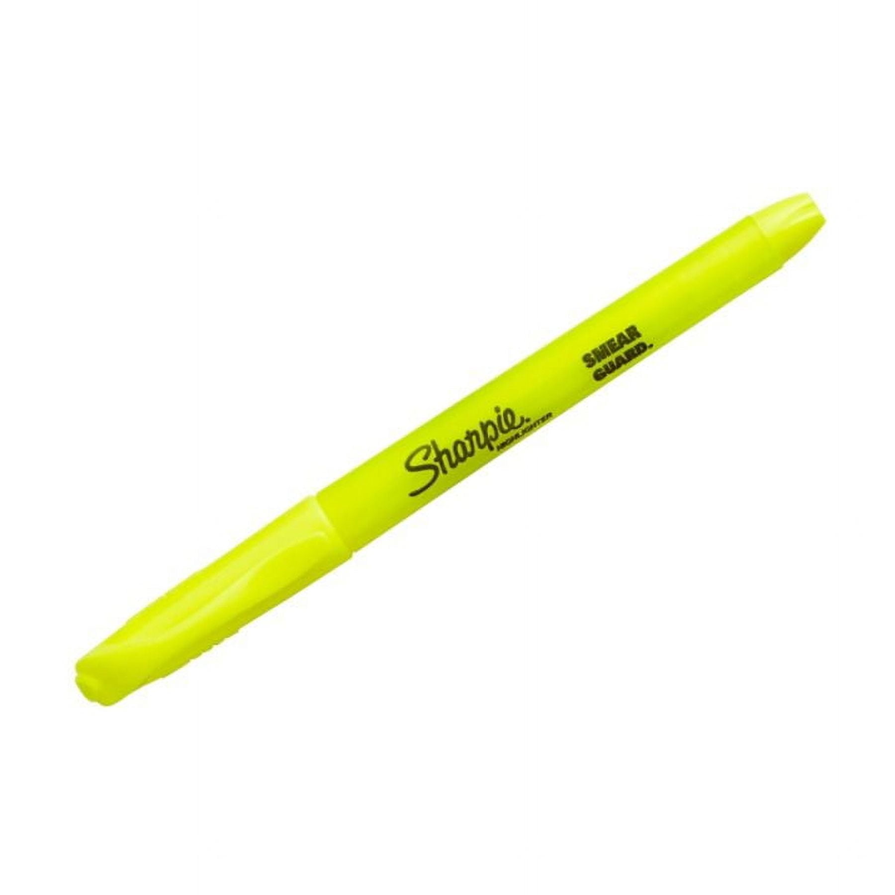 Sharpie Accent Pocket Highlighters, Chisel Tip, Quick-Drying Ink (Yellow, 6 Pack) k3fbe