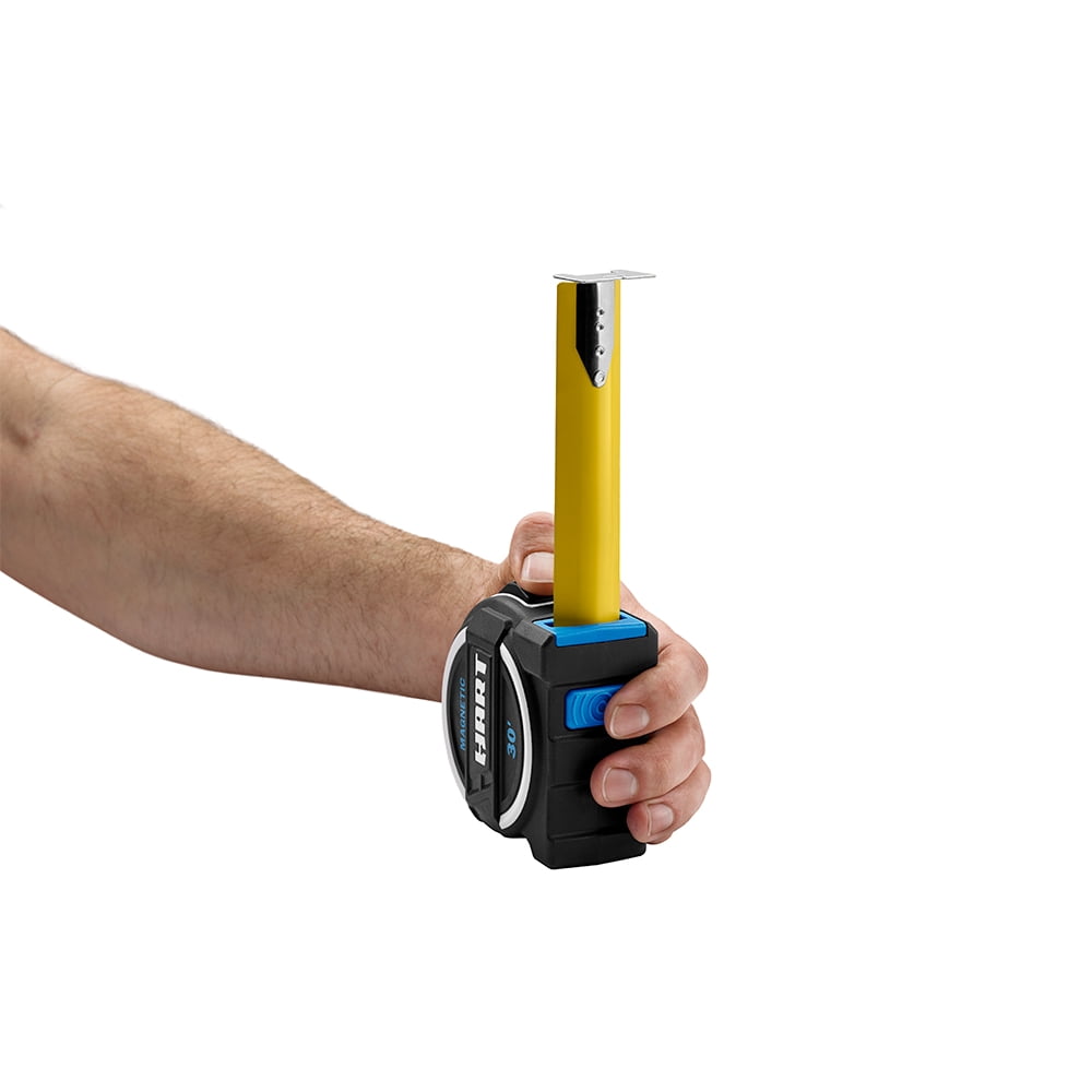 HART Pro Grade Tape Measure, Heavy-Duty Retractable Measuring Tool with Fraction Markings (25 ft) 6p3u4