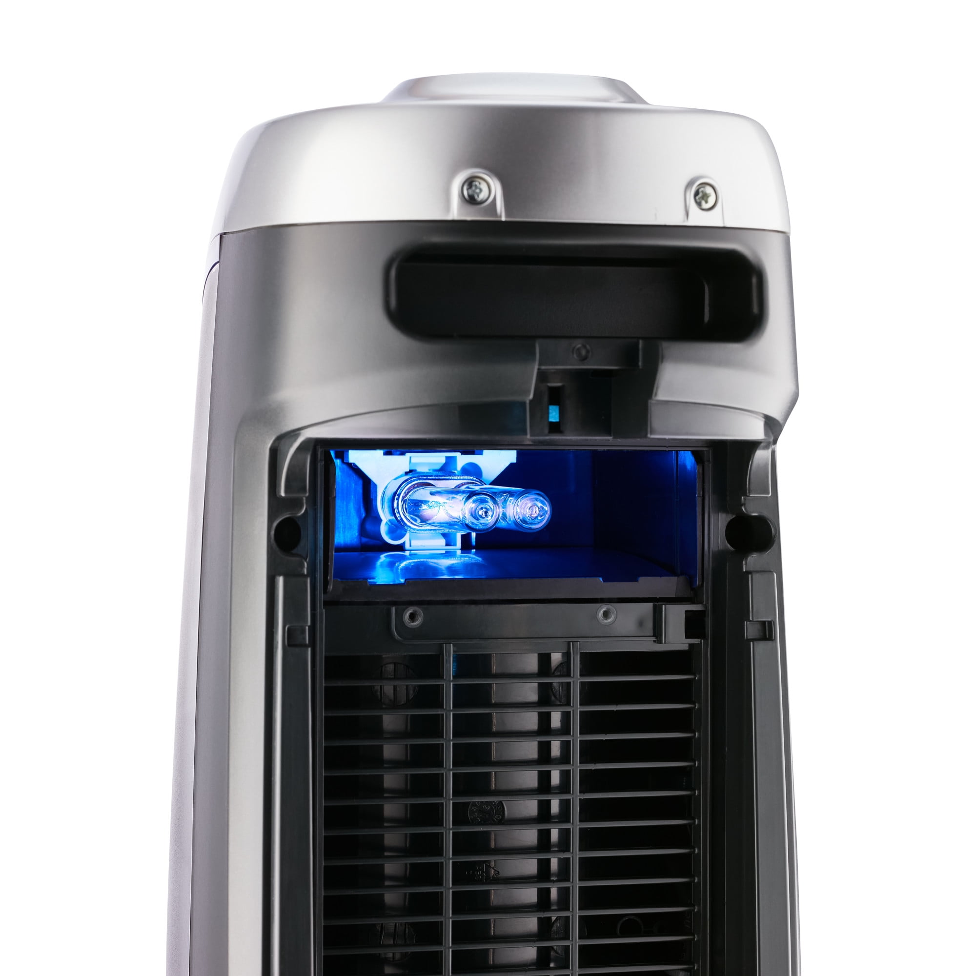 GermGuardian HEPA Tower Air Purifier with UV-C Light for Large Rooms (Gray, 743 sq. ft.) dh974