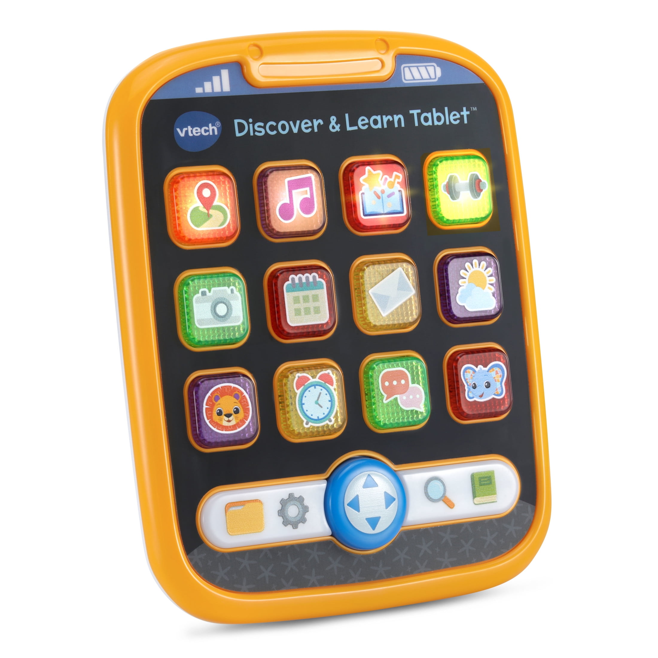 VTech Discover & Learn Bilingual Educational Tablet for Toddlers (Multicolor, 1 Pack) pxcrs