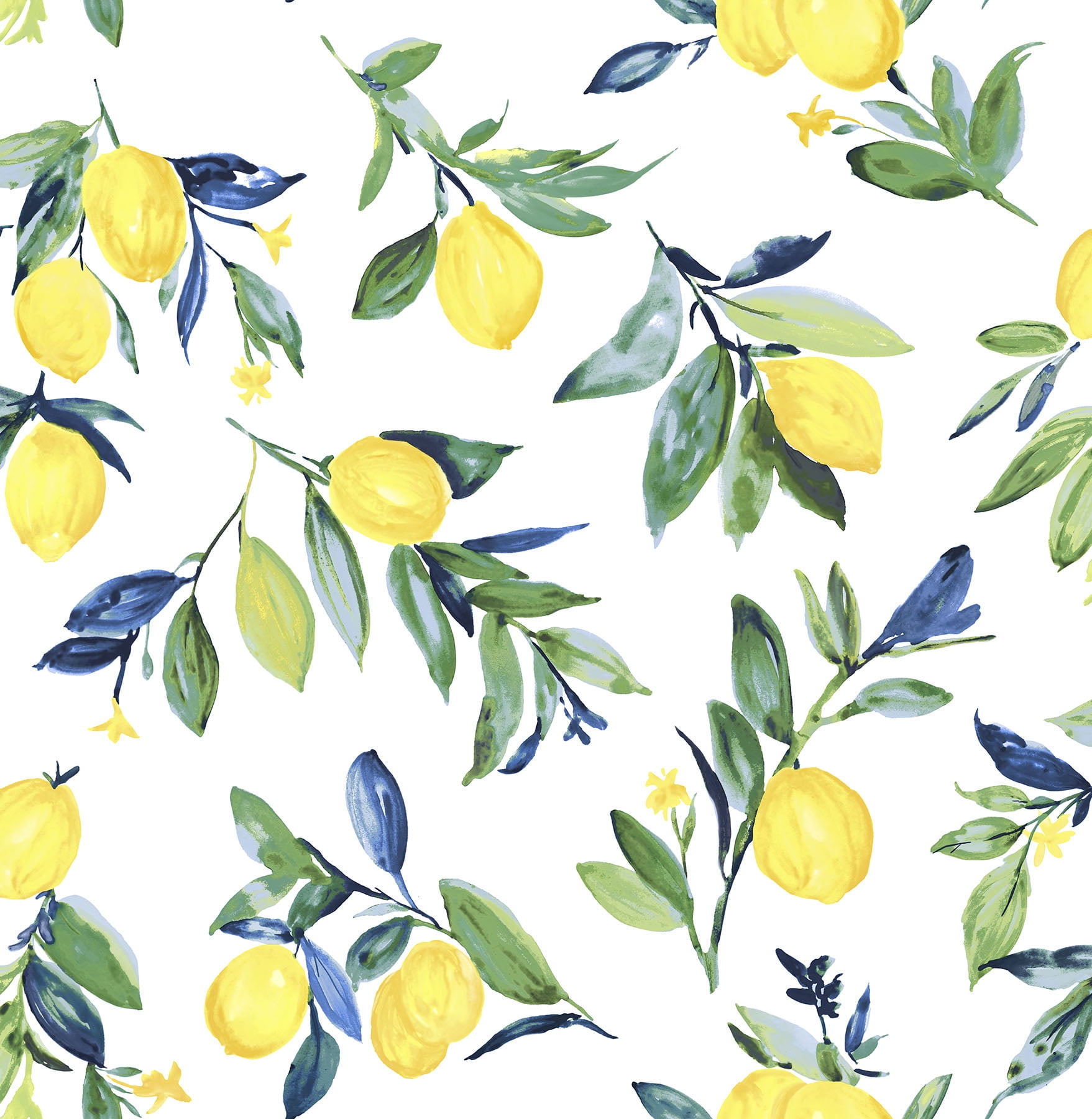 NuWallpaper Lemon Drop Peel and Stick Wallpaper (Yellow, 20.5-in x 216-in) iwdxq