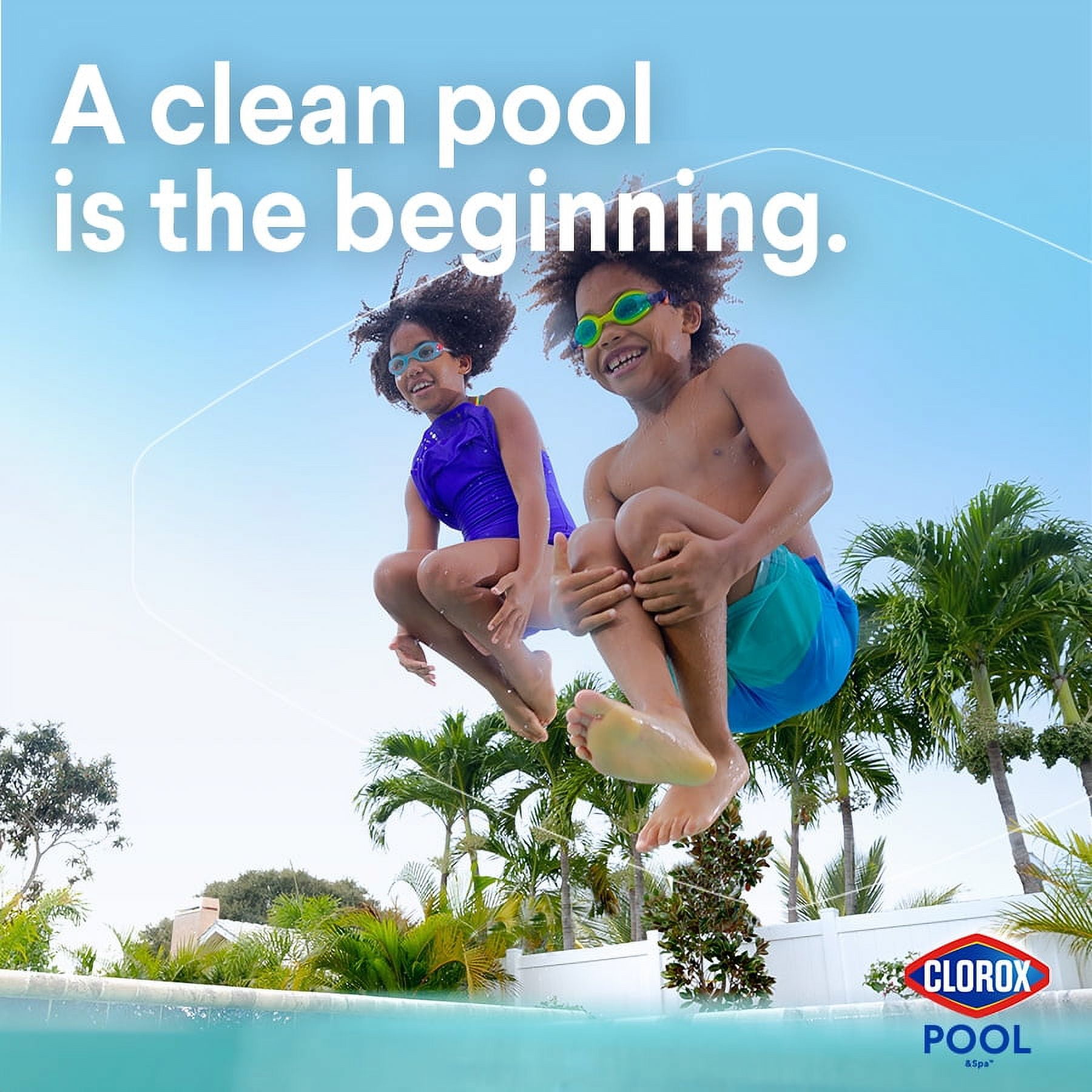 Clorox Pool&Spa Sink to Clear Flocculant Pool Clarifier (Clear, 32 fl oz) qaeco