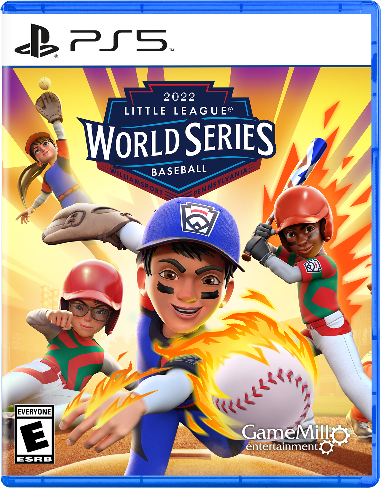 GameMill Little League World Series Baseball 2022 (PlayStation 5, Physical Disc) 4d3t0